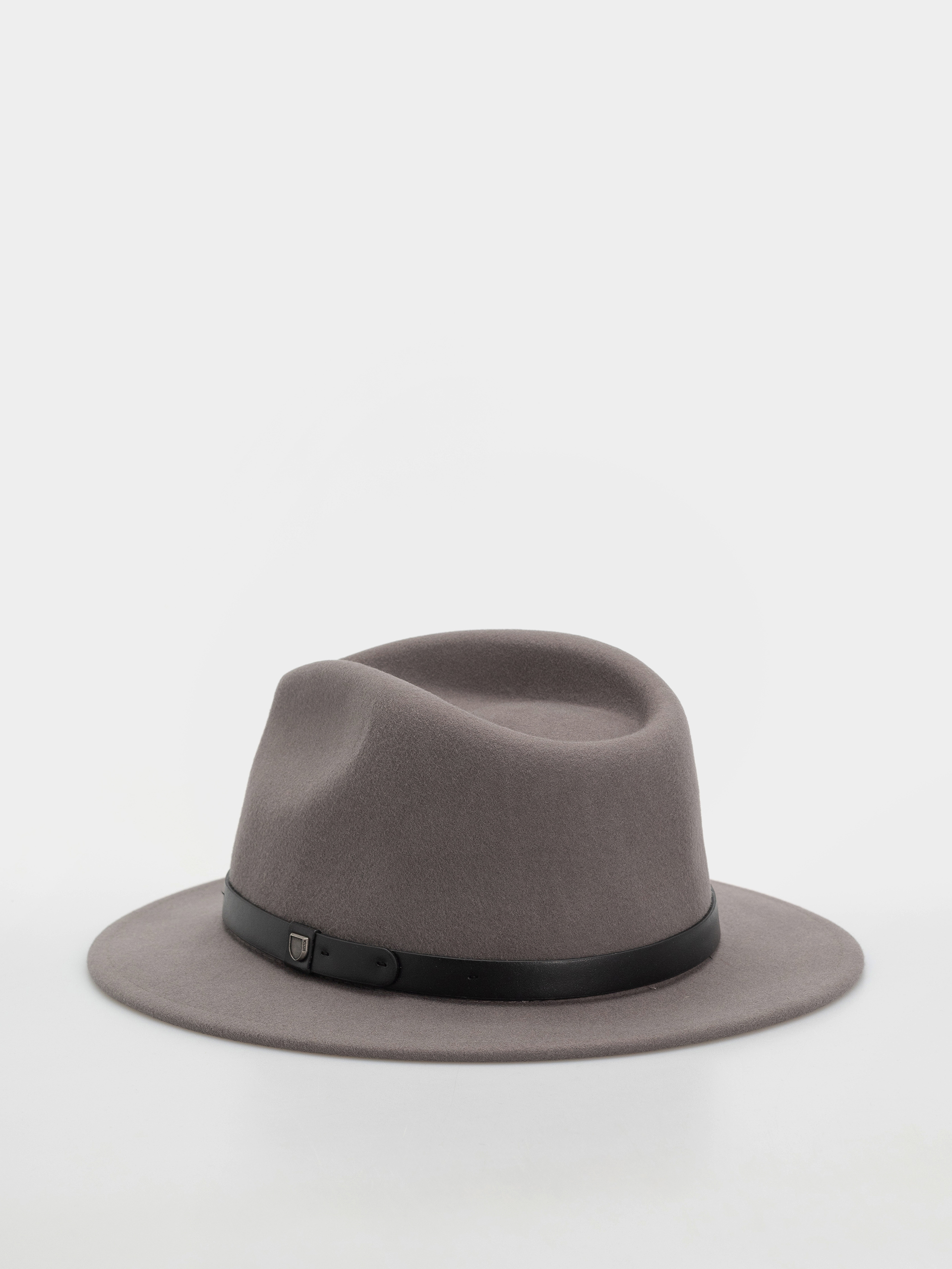 Klobúk Brixton Messer Fedora (grey/grey)