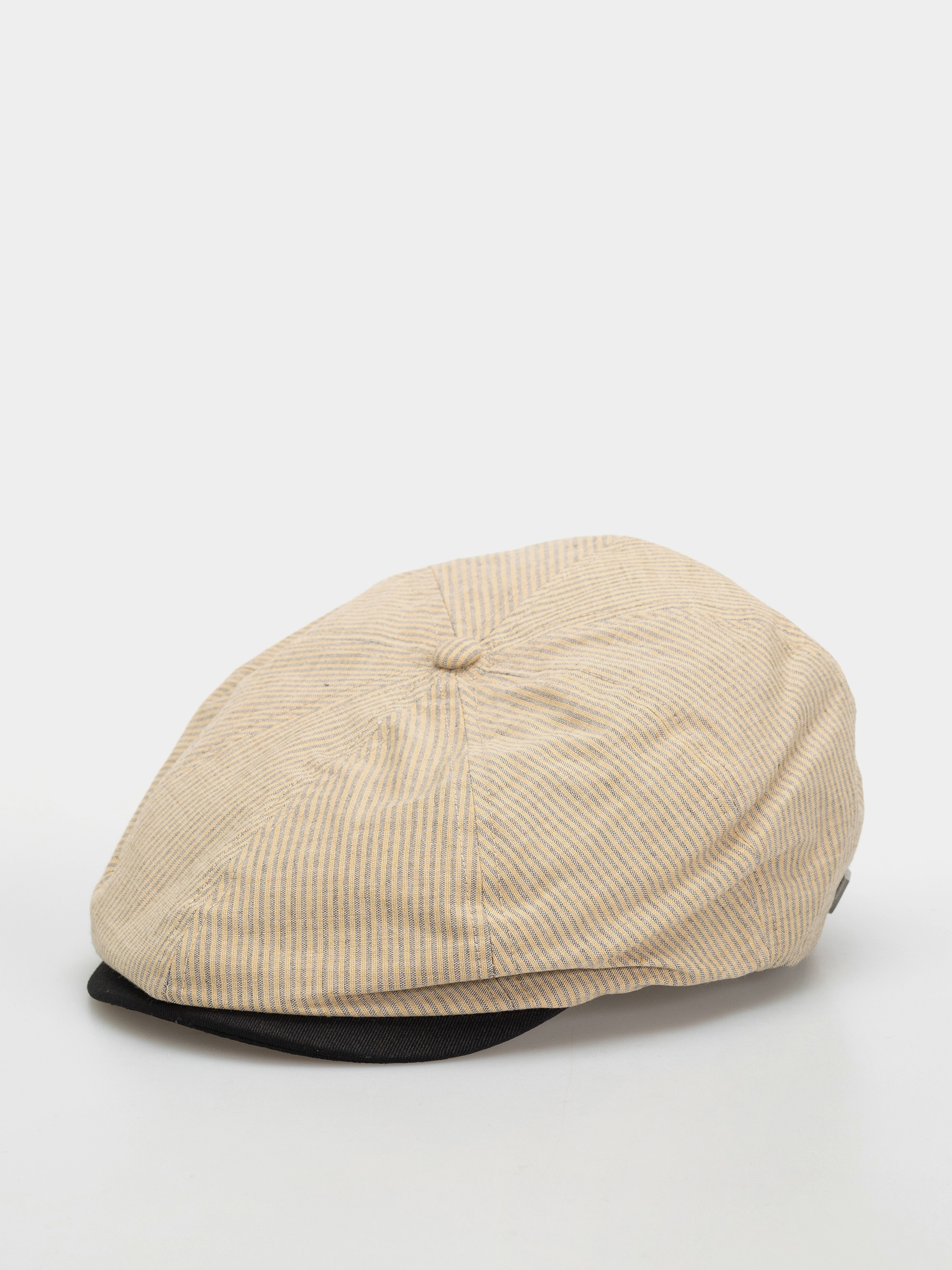 Klobúk so šiltom Brixton Brood Snap Cap (khaki stripe/washed black)