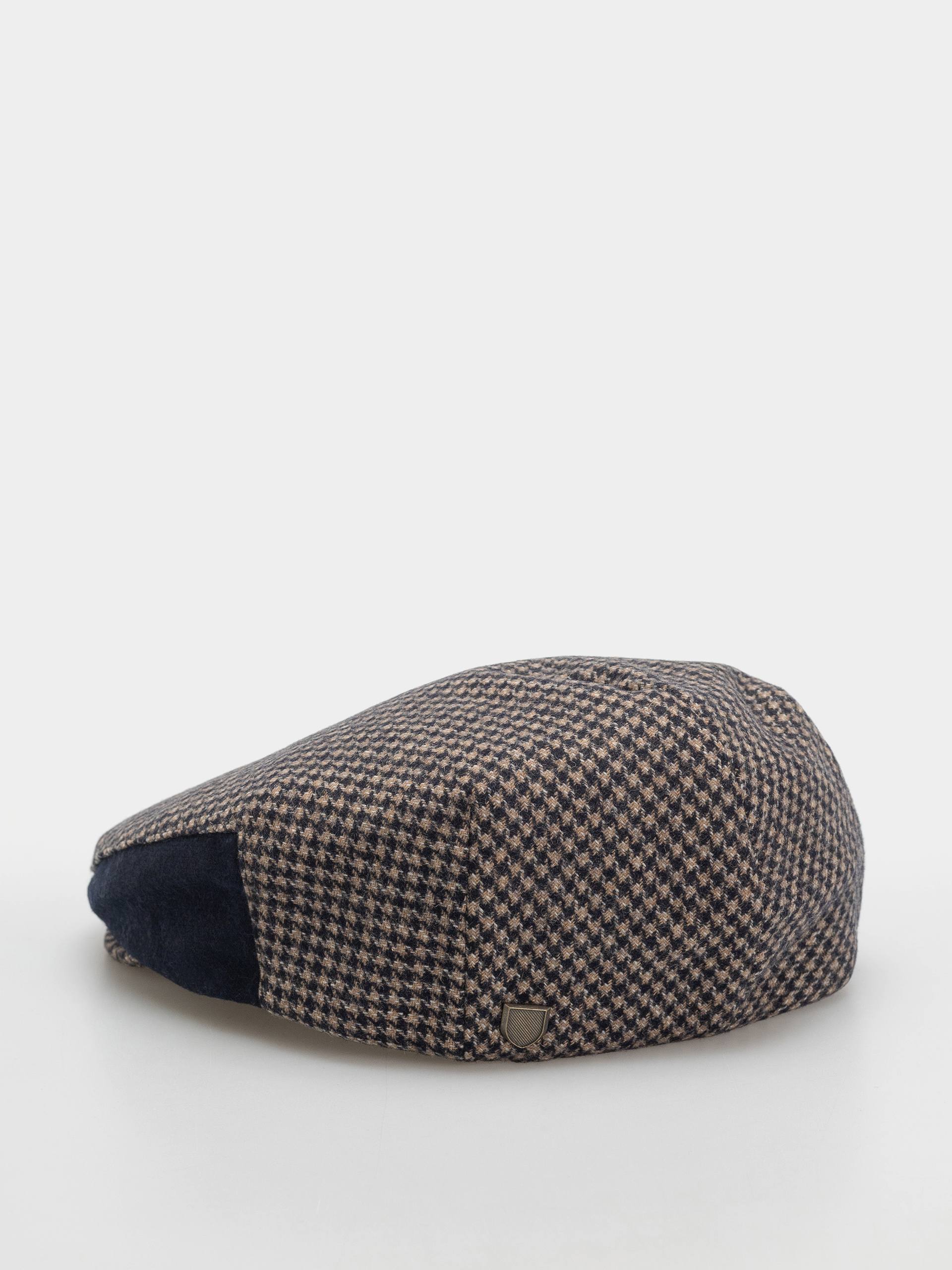 Klobúk so šiltom Brixton Hooligan Snap Cap (navy/sand houndstooth)