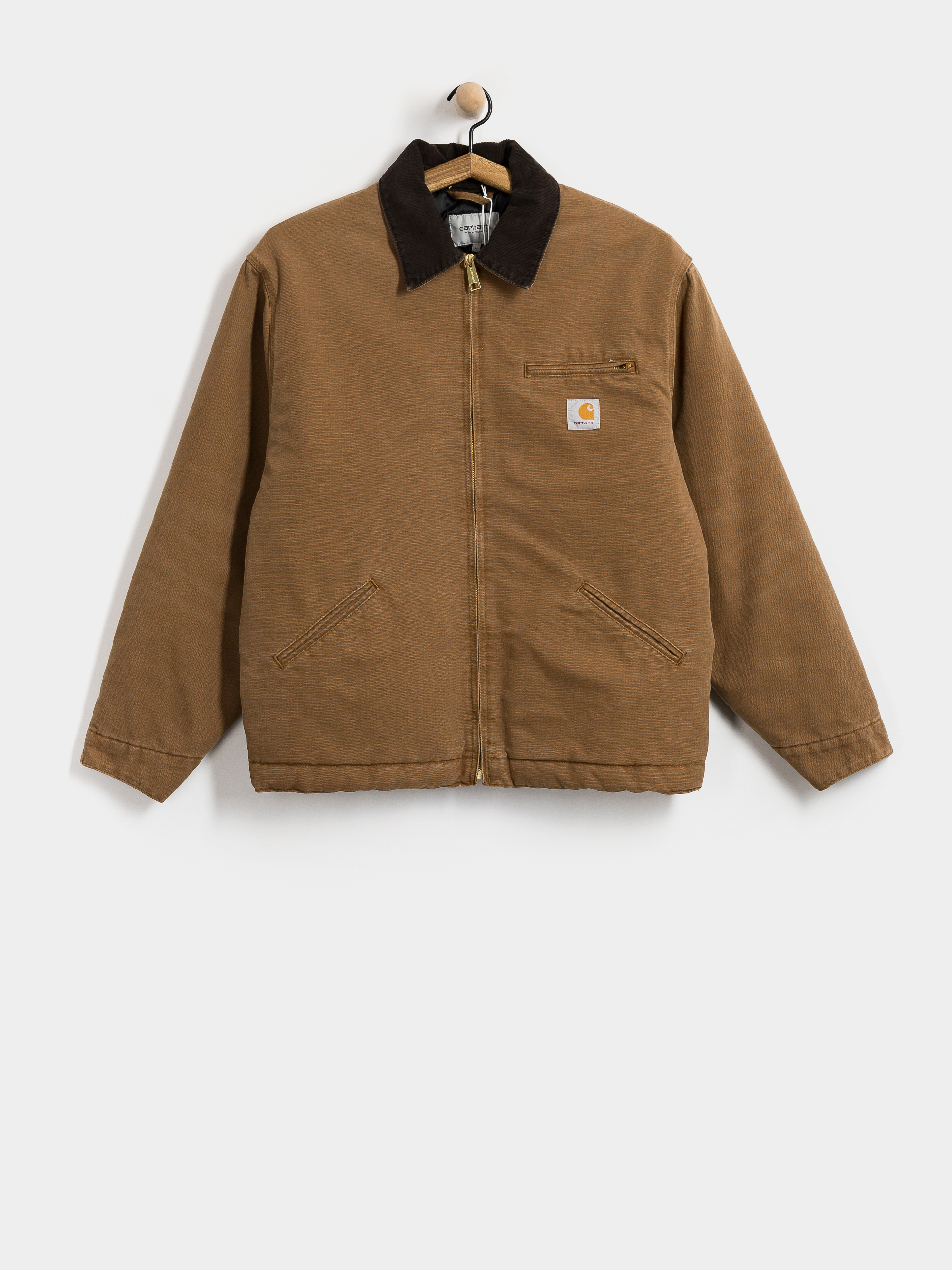 Bunda Carhartt WIP OG Detroit (wip h brown/tobacco/stone canvas)
