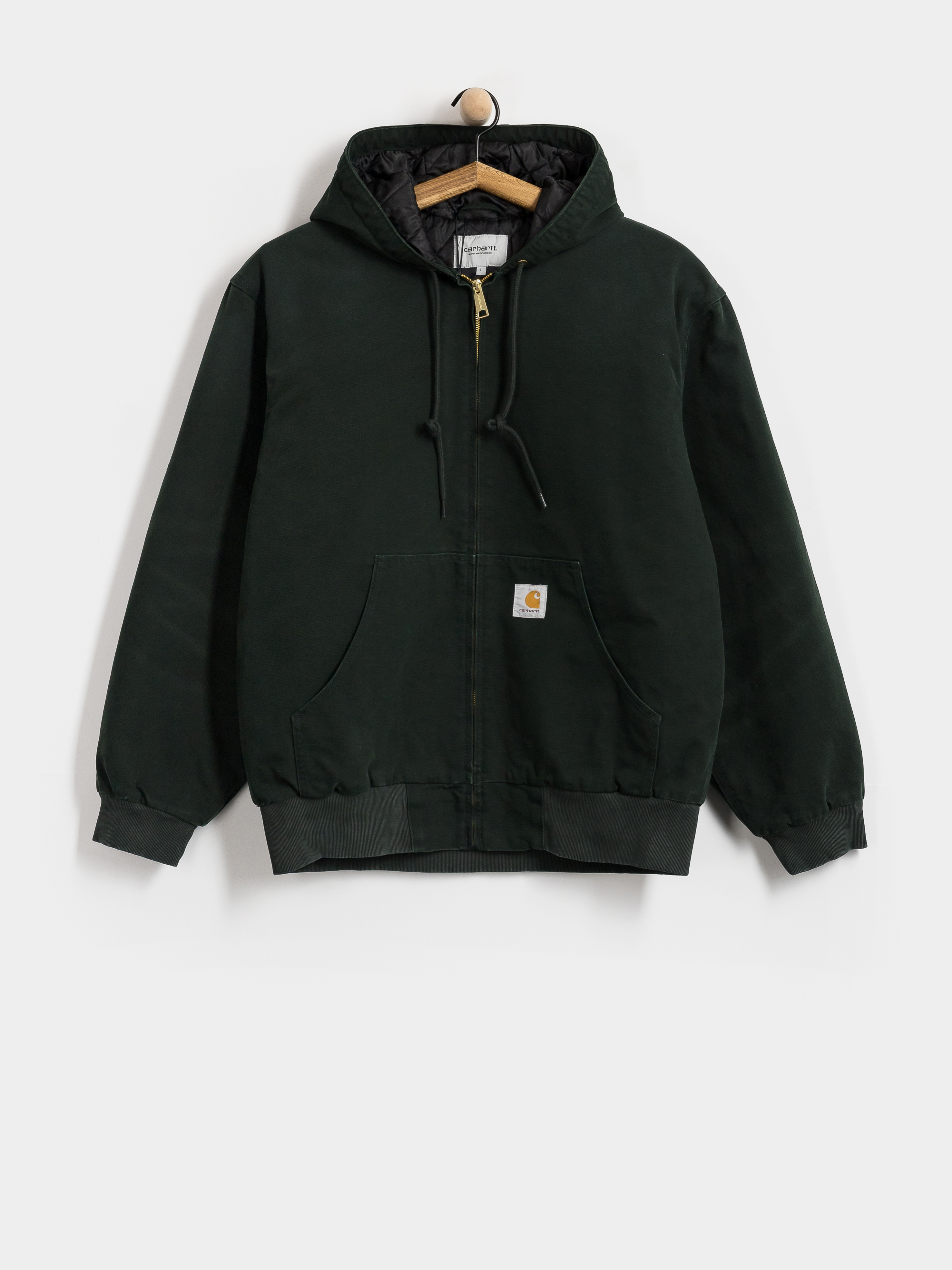 Bunda Carhartt WIP OG Active (raven/stone canvas)