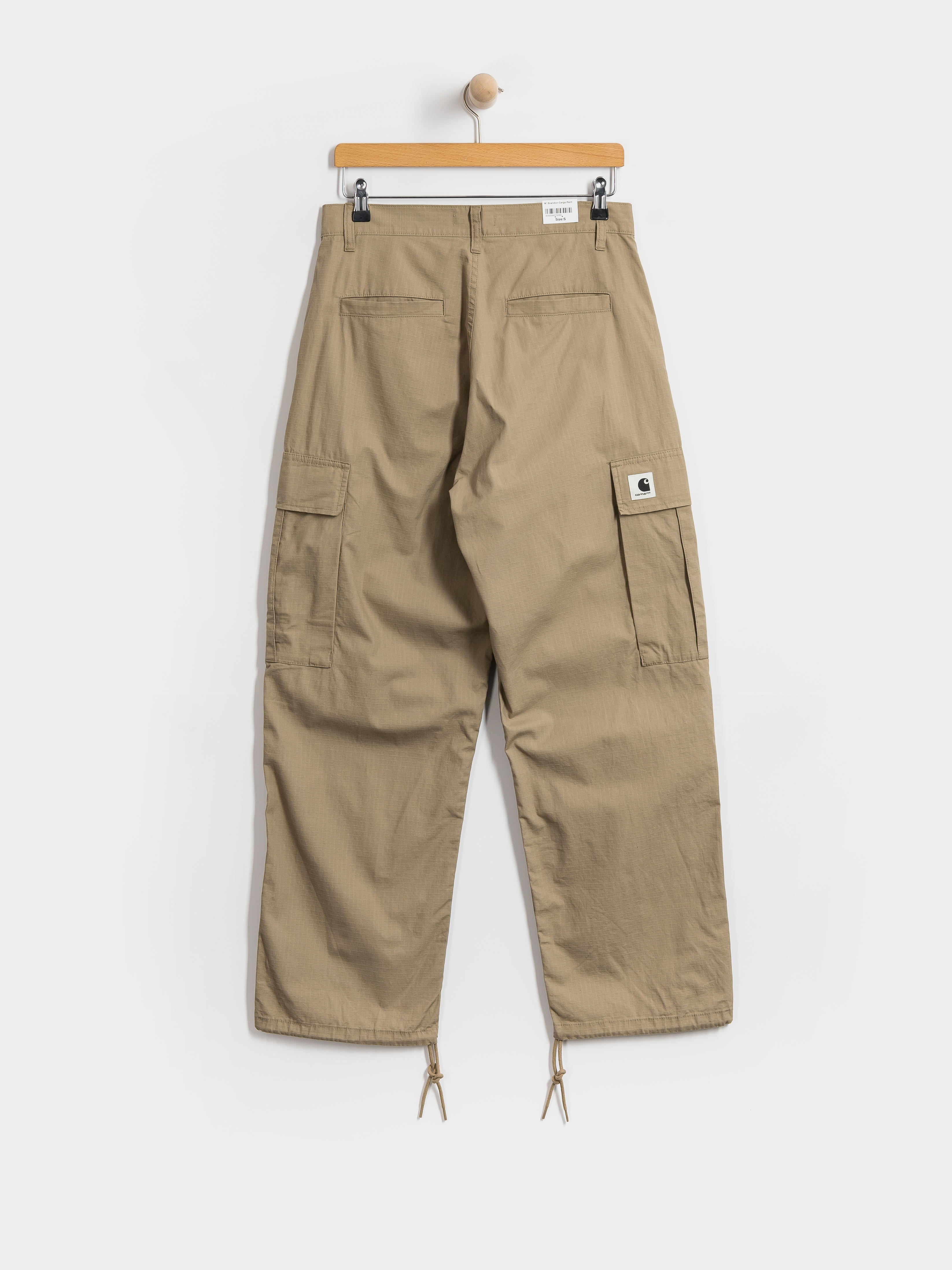 Nohavice Carhartt WIP Brandon Cargo Wmn (leather/rinsed)