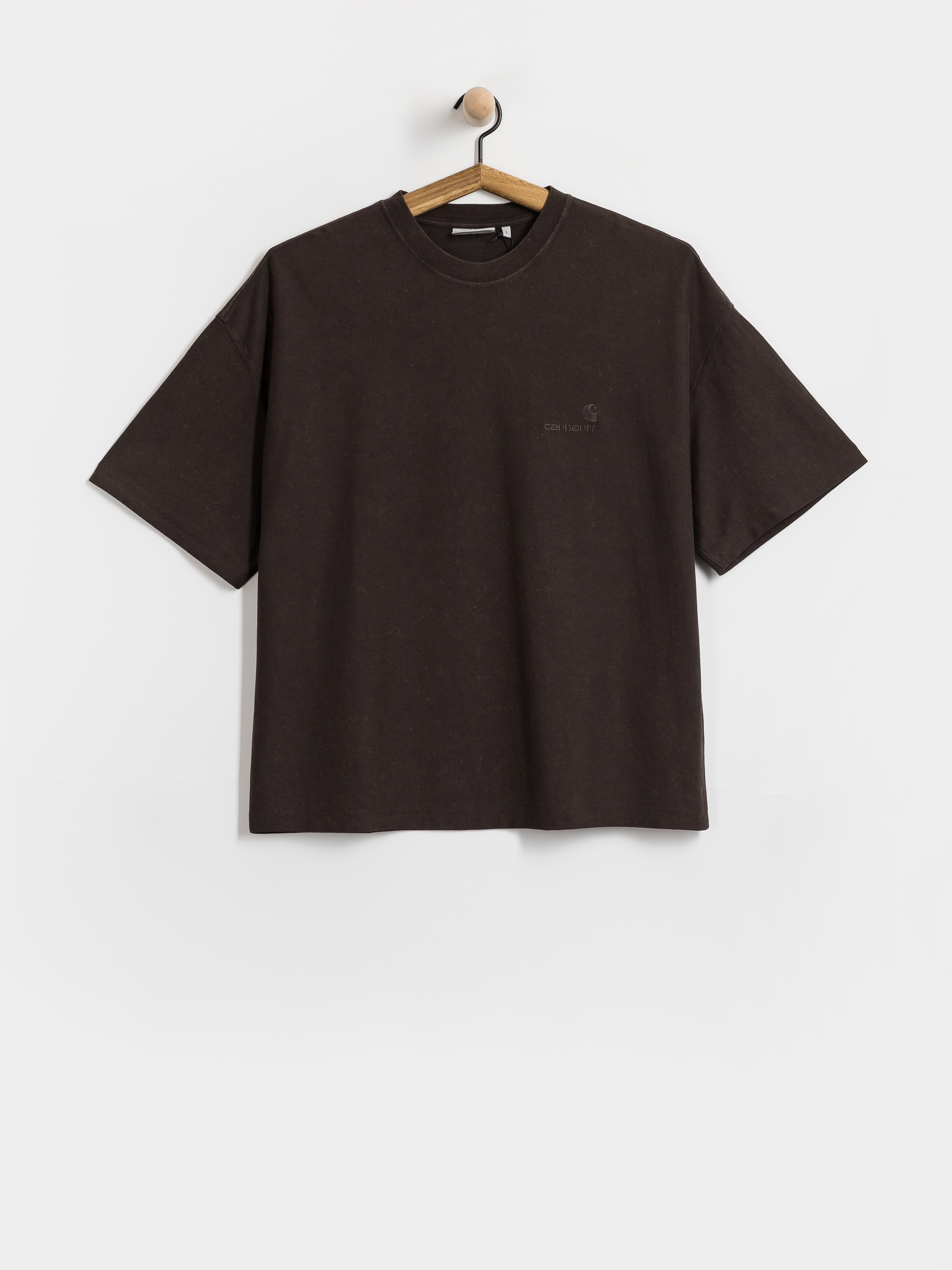Tričko Carhartt WIP Lambert (tobacco/moon wash)