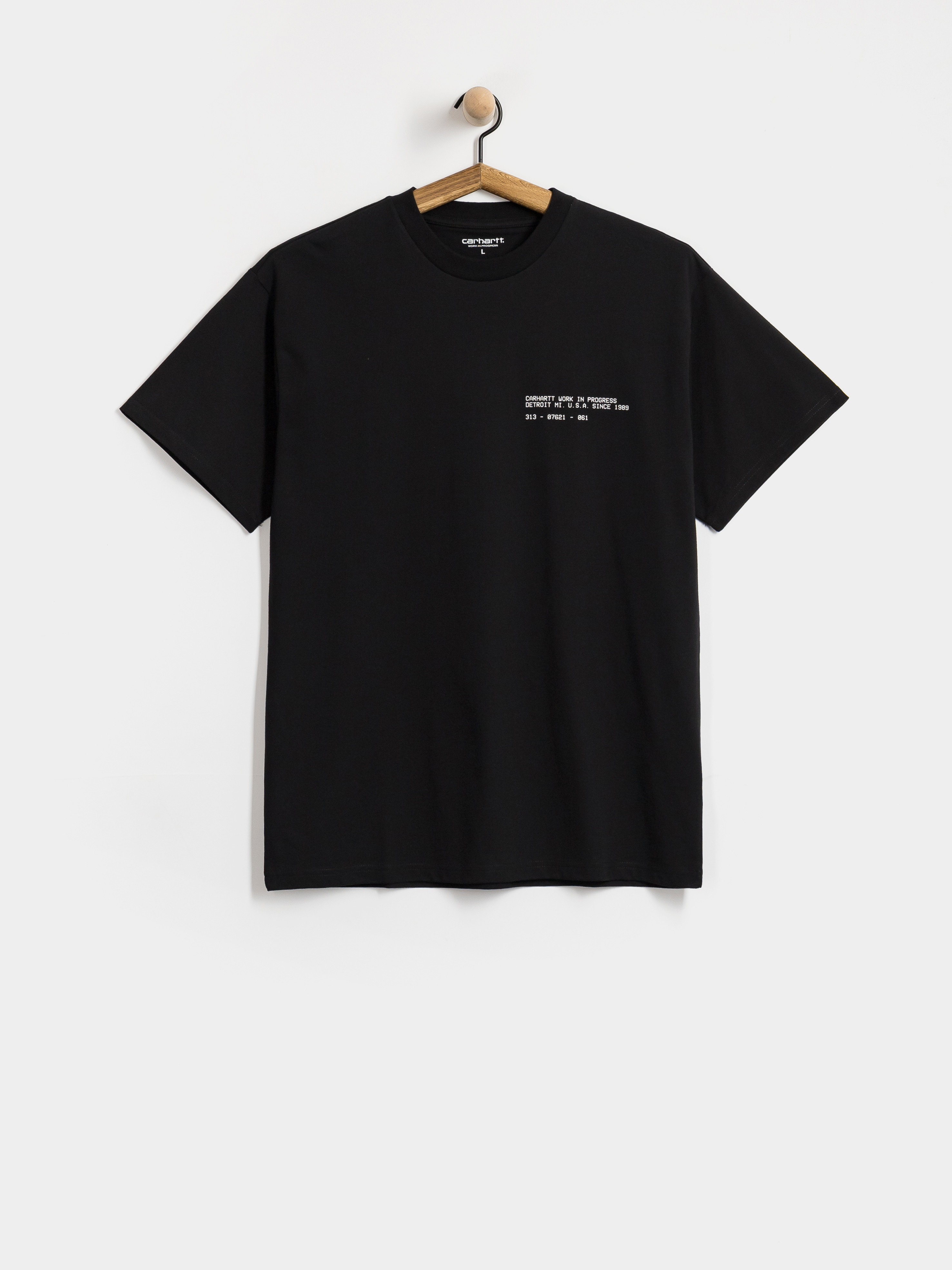 Tričko Carhartt WIP Feather Progress (black)