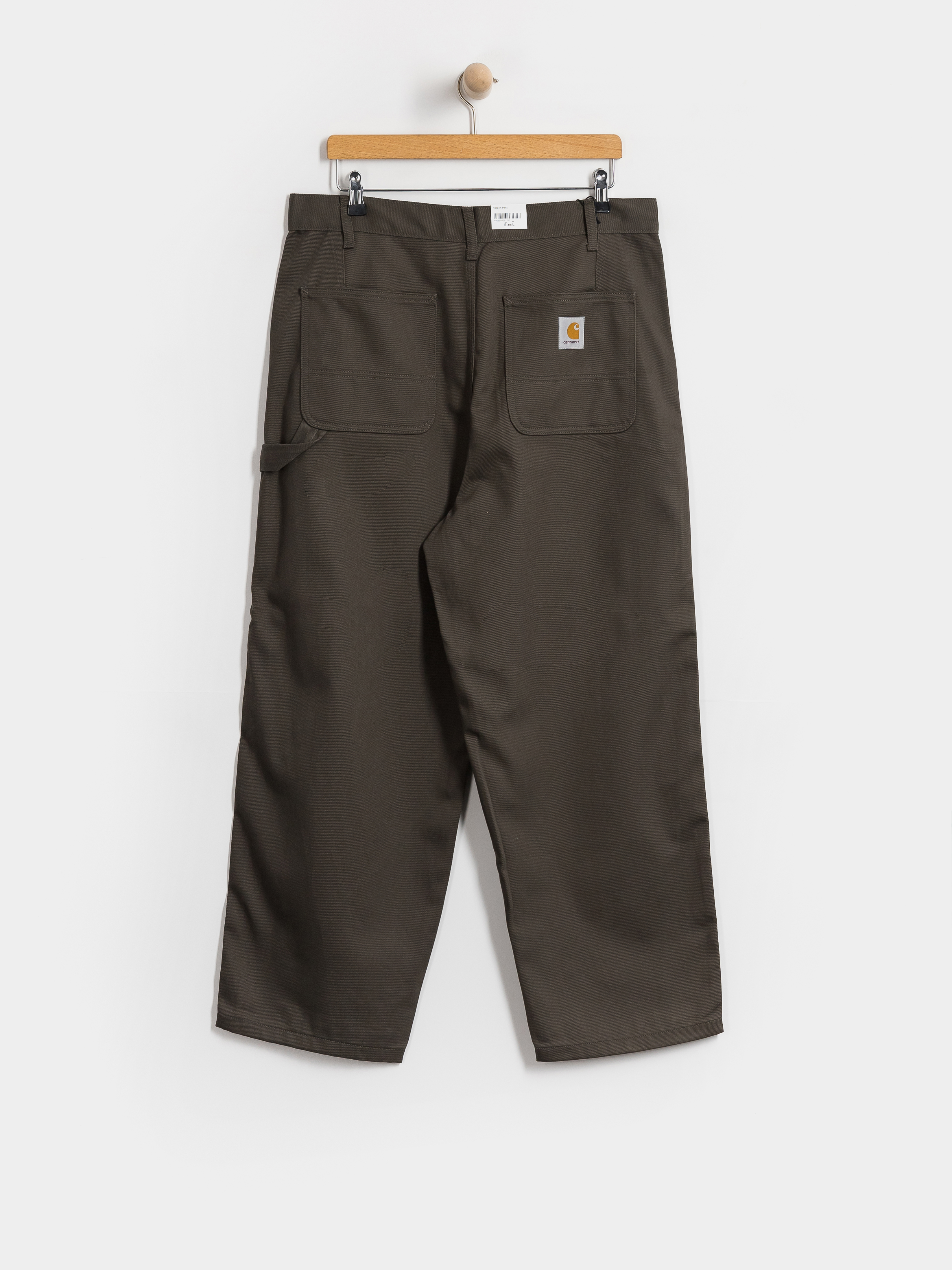 Nohavice Carhartt WIP Holden (shungite/rigid)