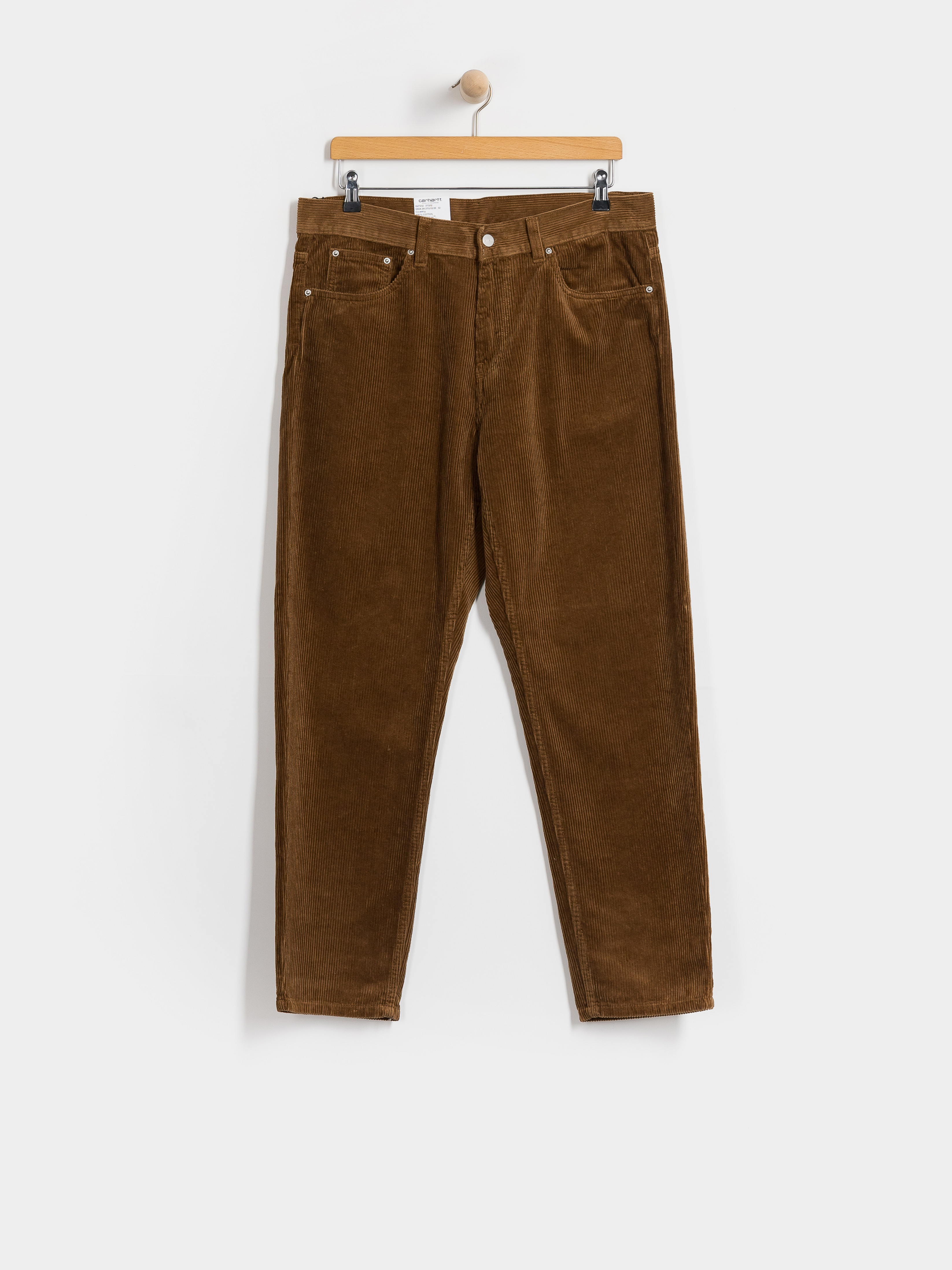 Nohavice Carhartt WIP Newel (wip h brown/rinsed)