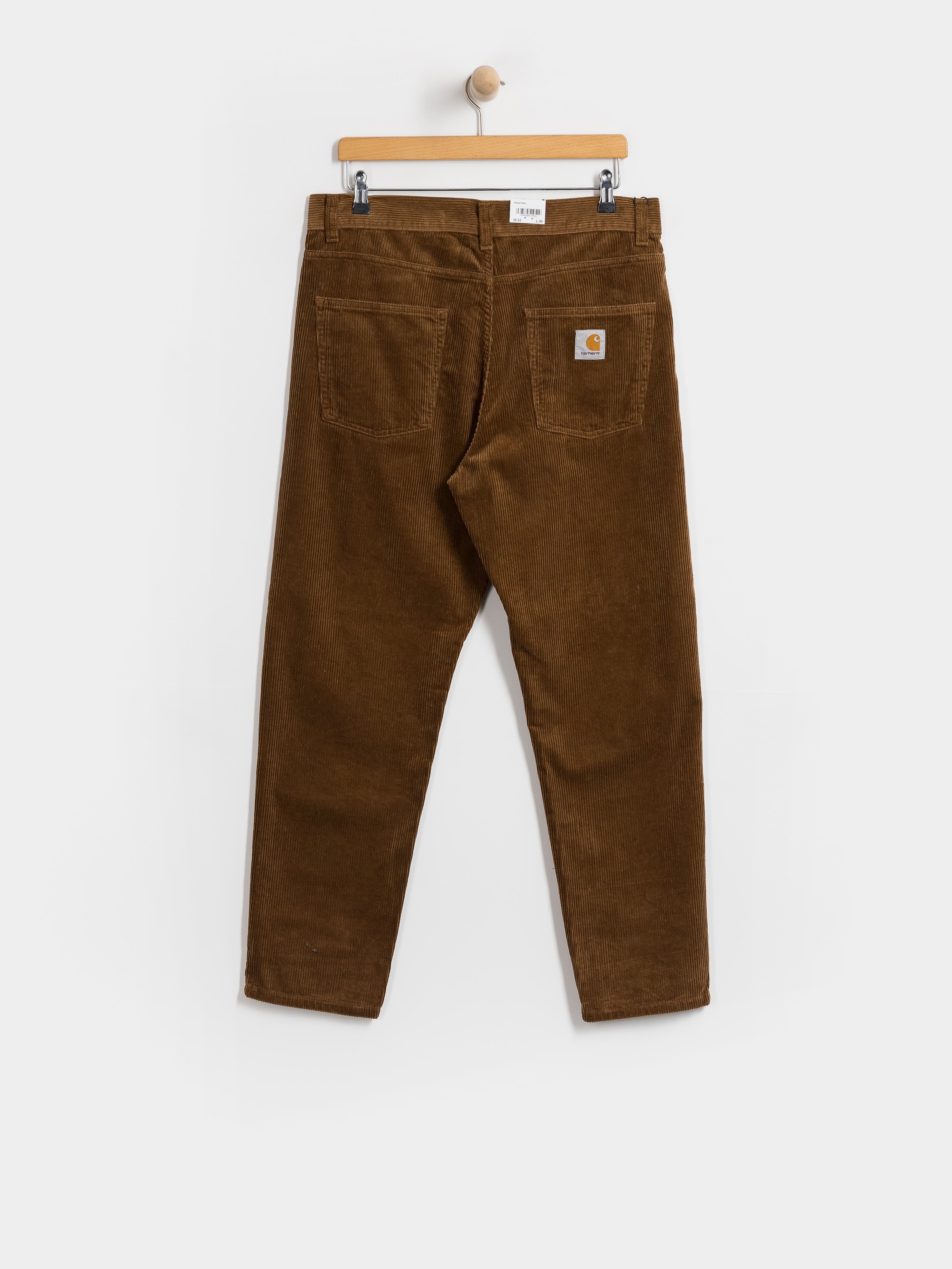 Nohavice Carhartt WIP Newel (wip h brown/rinsed)