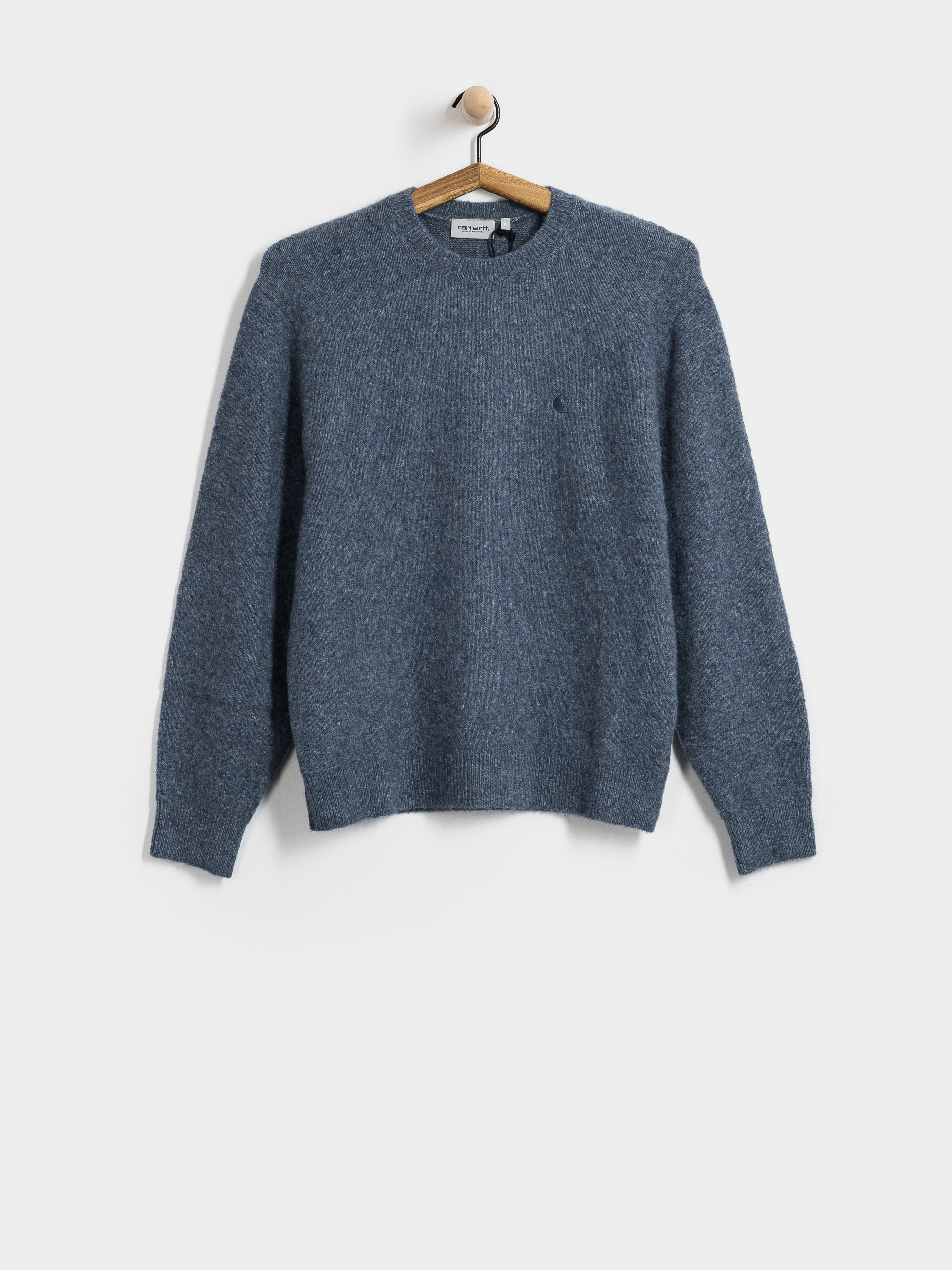 Sveter Carhartt WIP Curtis (tangled shady blue)