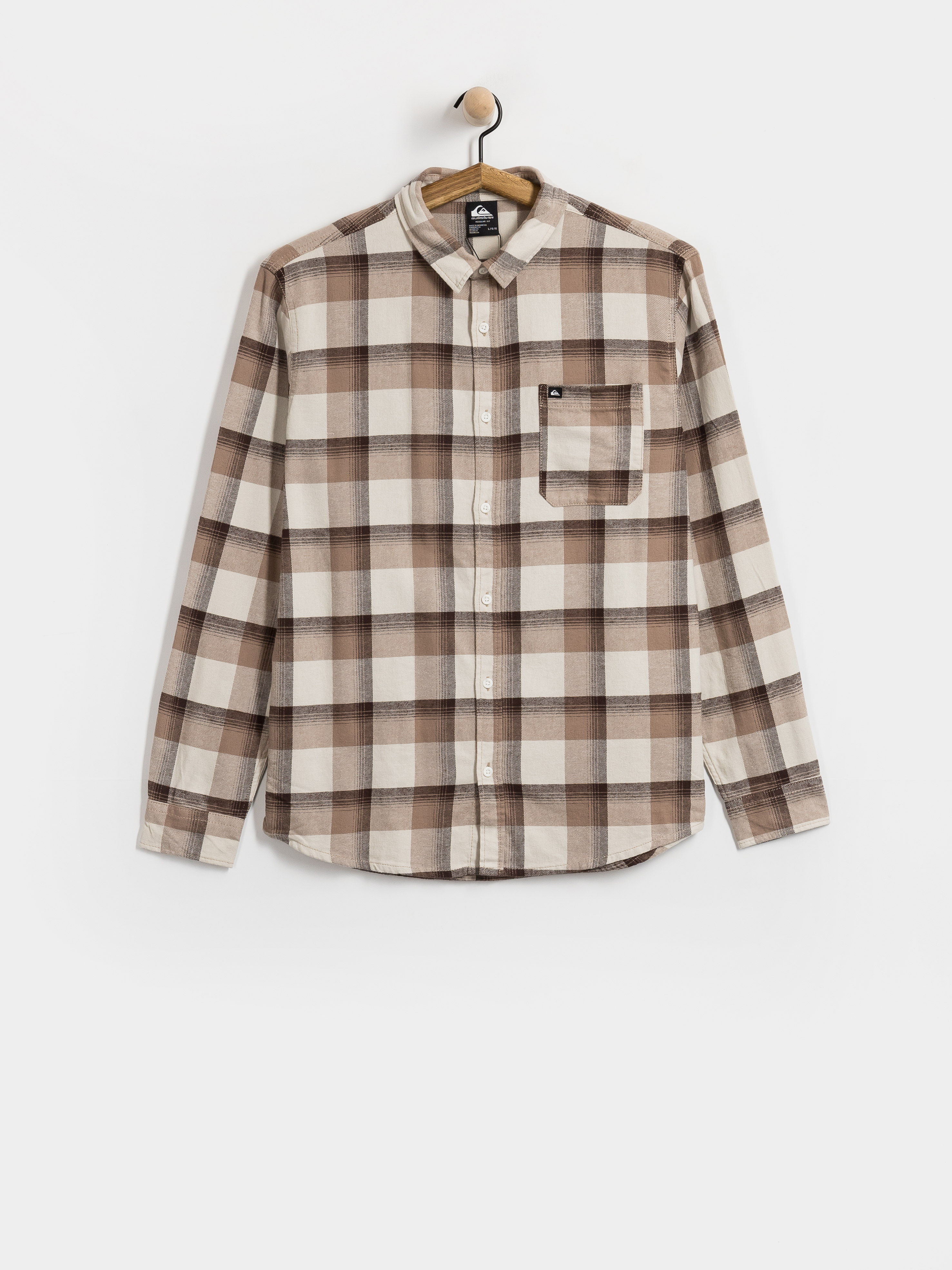 Kou0161eu013ea Quiksilver Motherfly Plaid (pine bark motherfly)