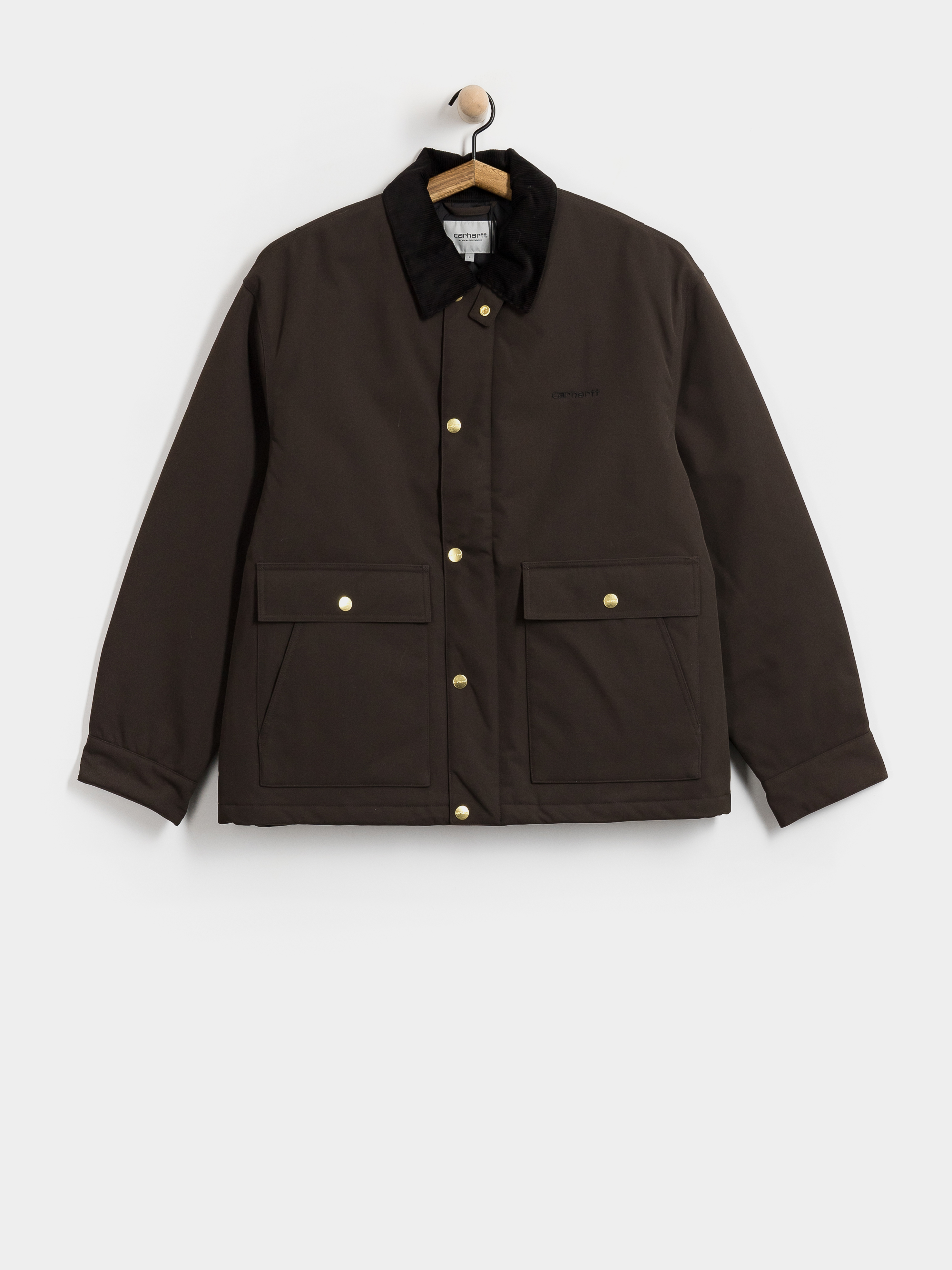 Bunda Carhartt WIP Quentin (tobacco/black)