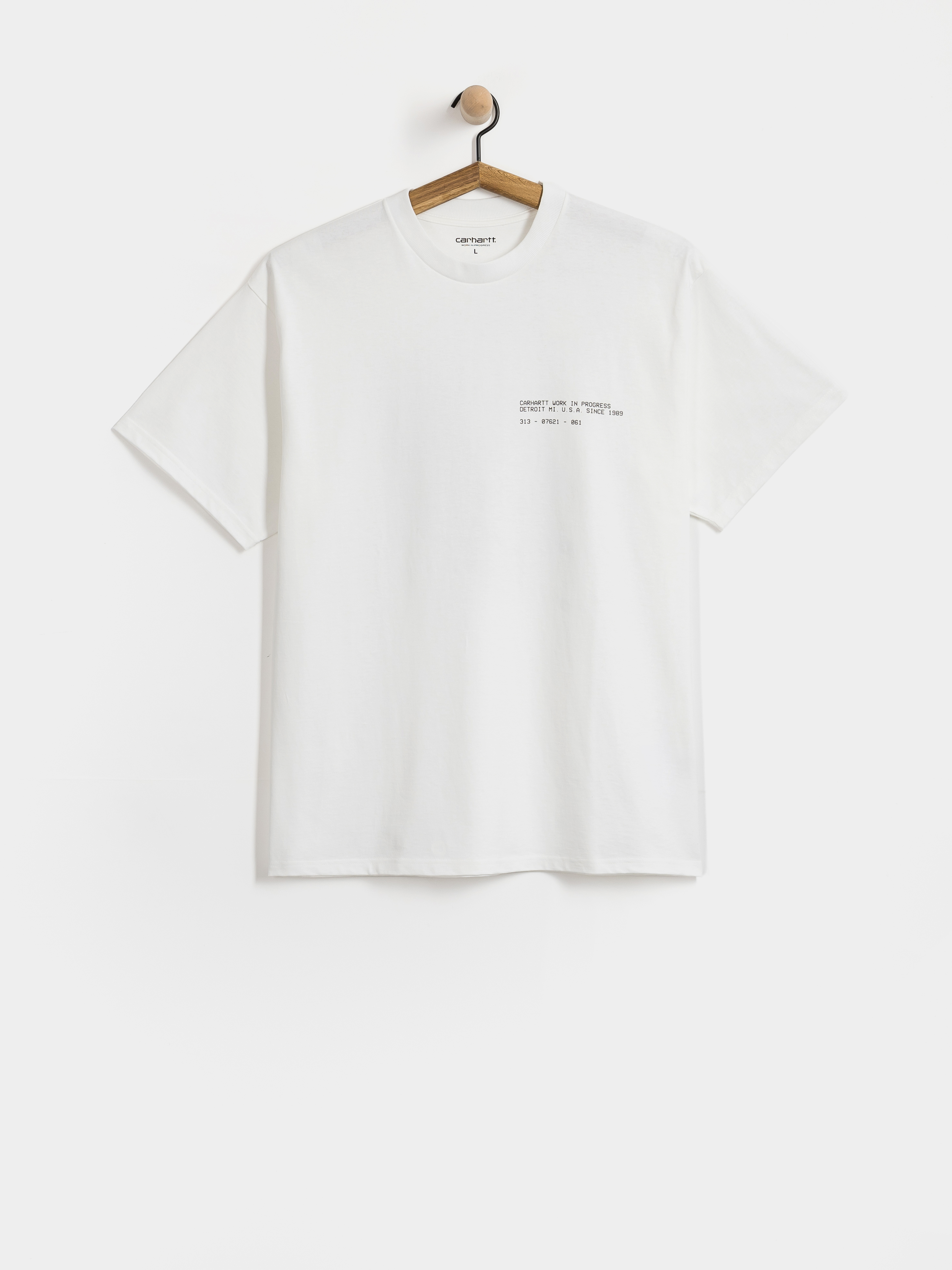 Tričko Carhartt WIP Feather Progress (white)