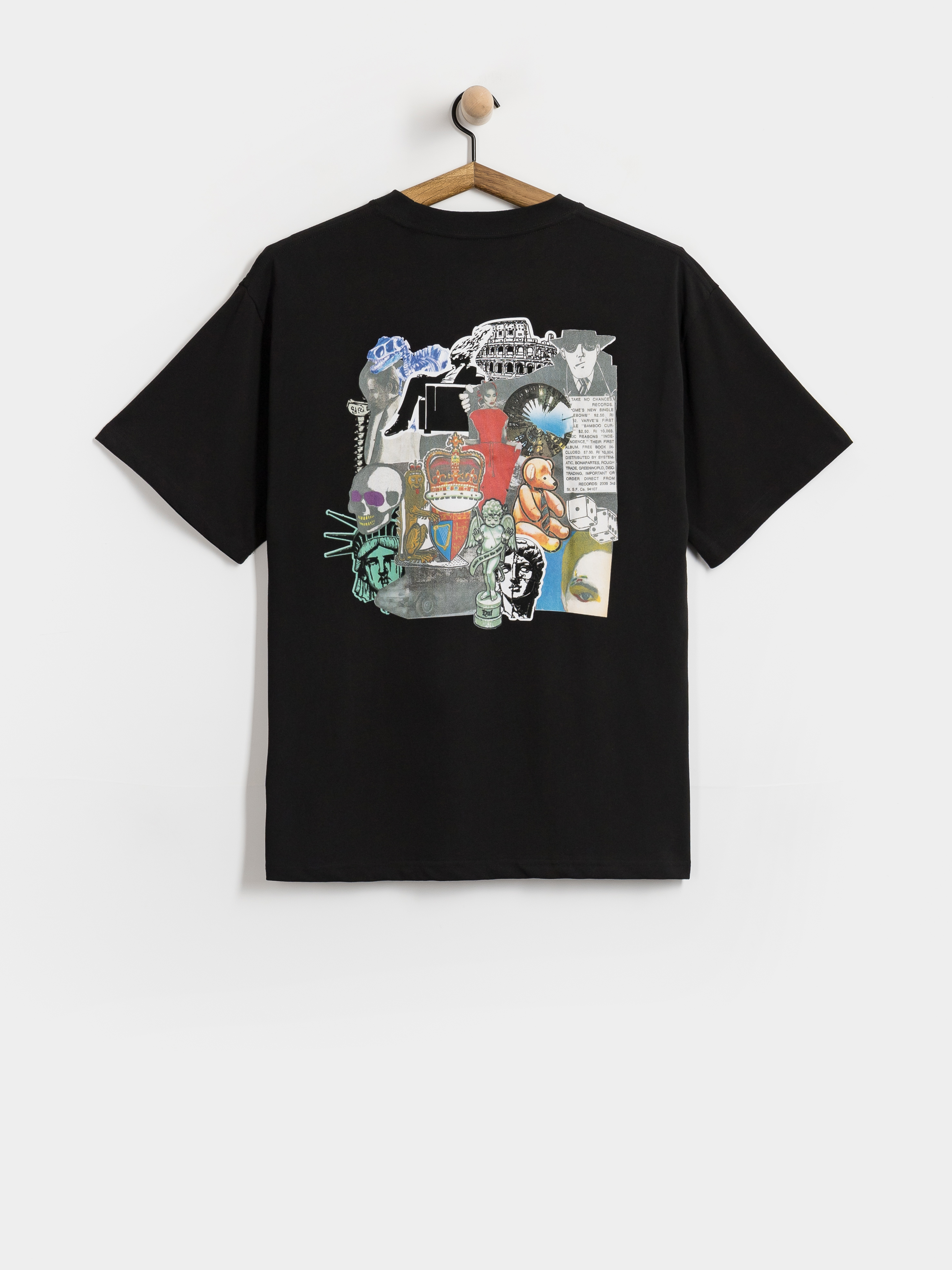 Tričko HUF Boulevard Status (black)