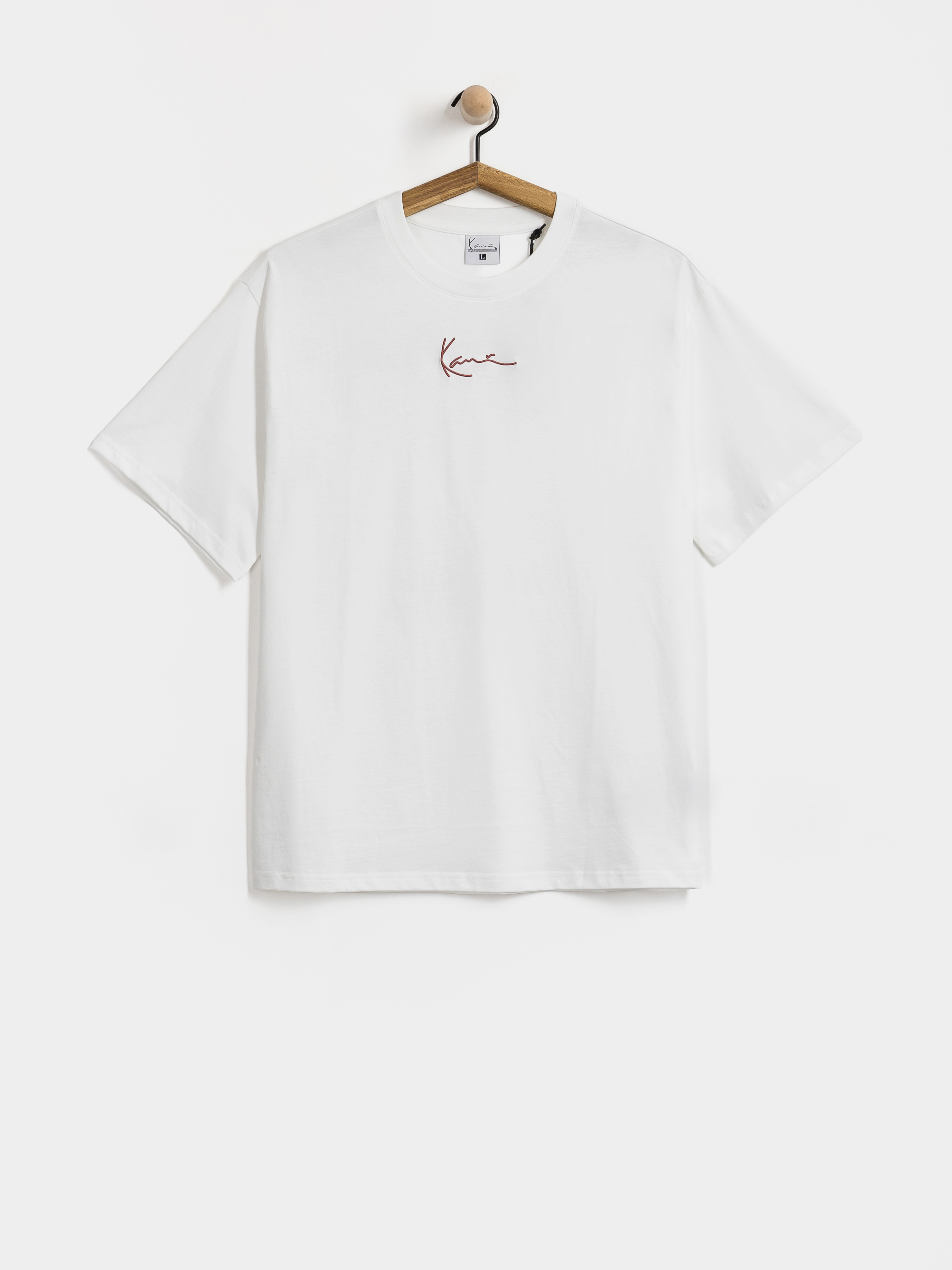 Tričko Karl Kani Signature Hot Dog Oversized (white)