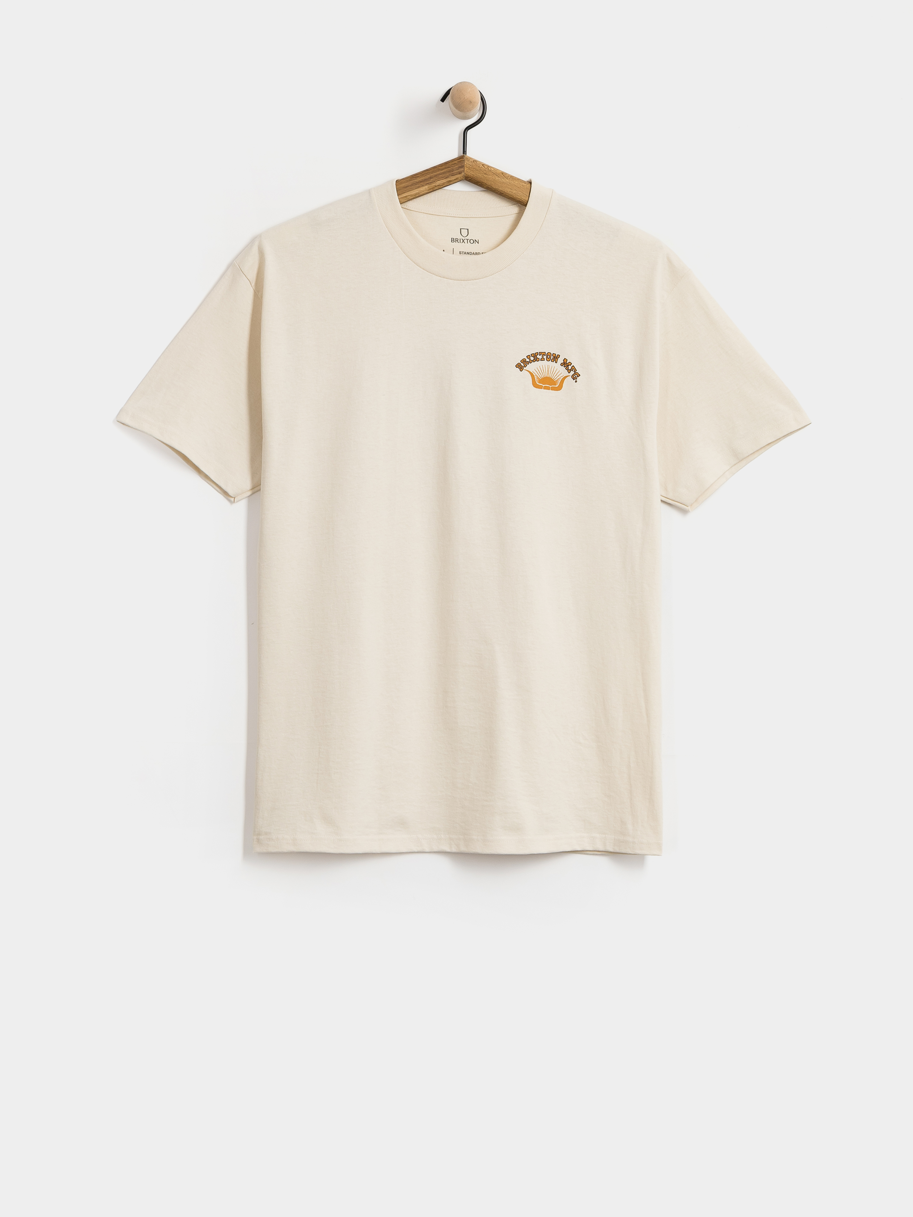 Tričko Brixton Stirrup Stnd (cream)