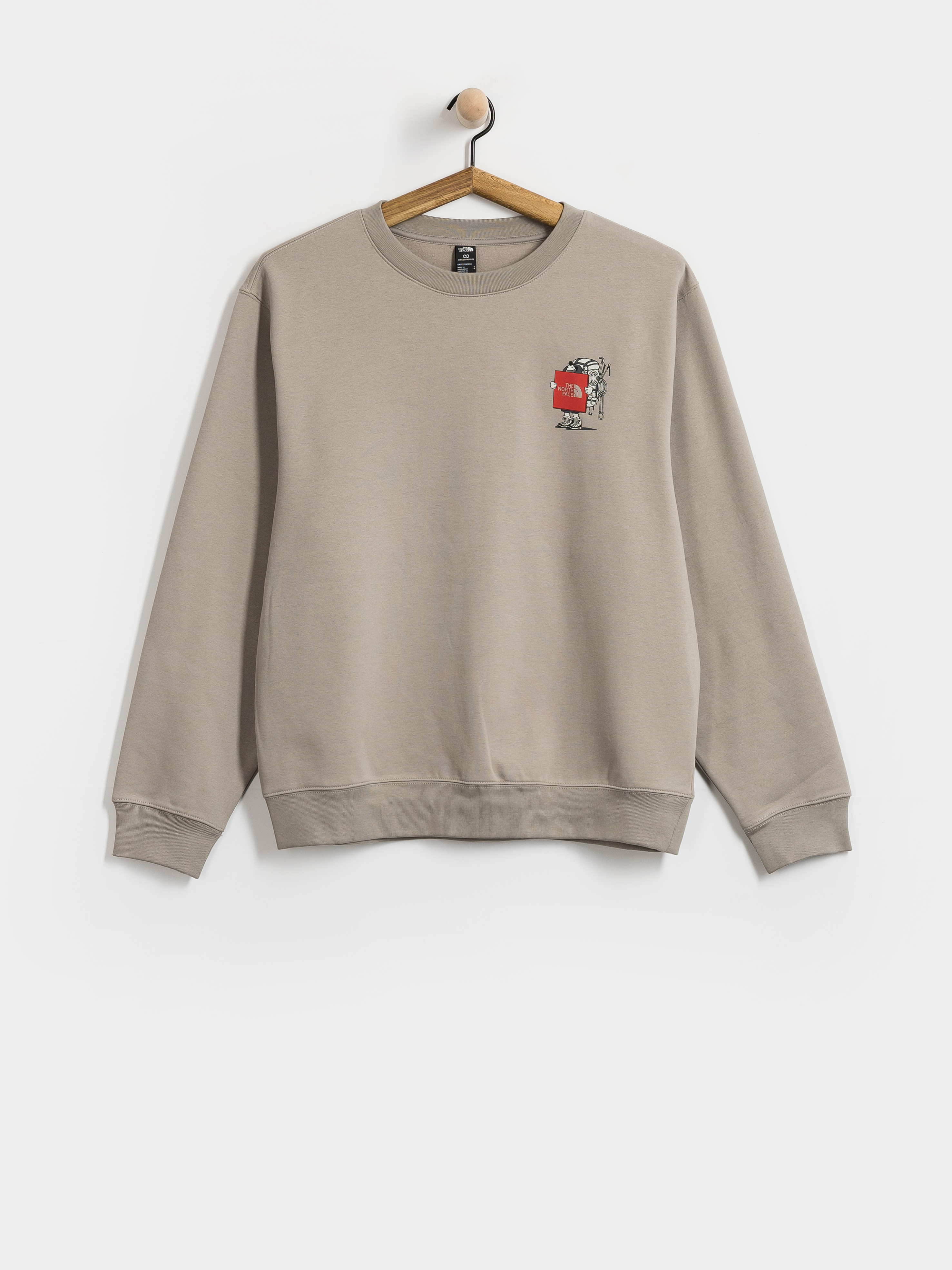 Mikina The North Face Gear Up Get Out Relaxed (stone slab)