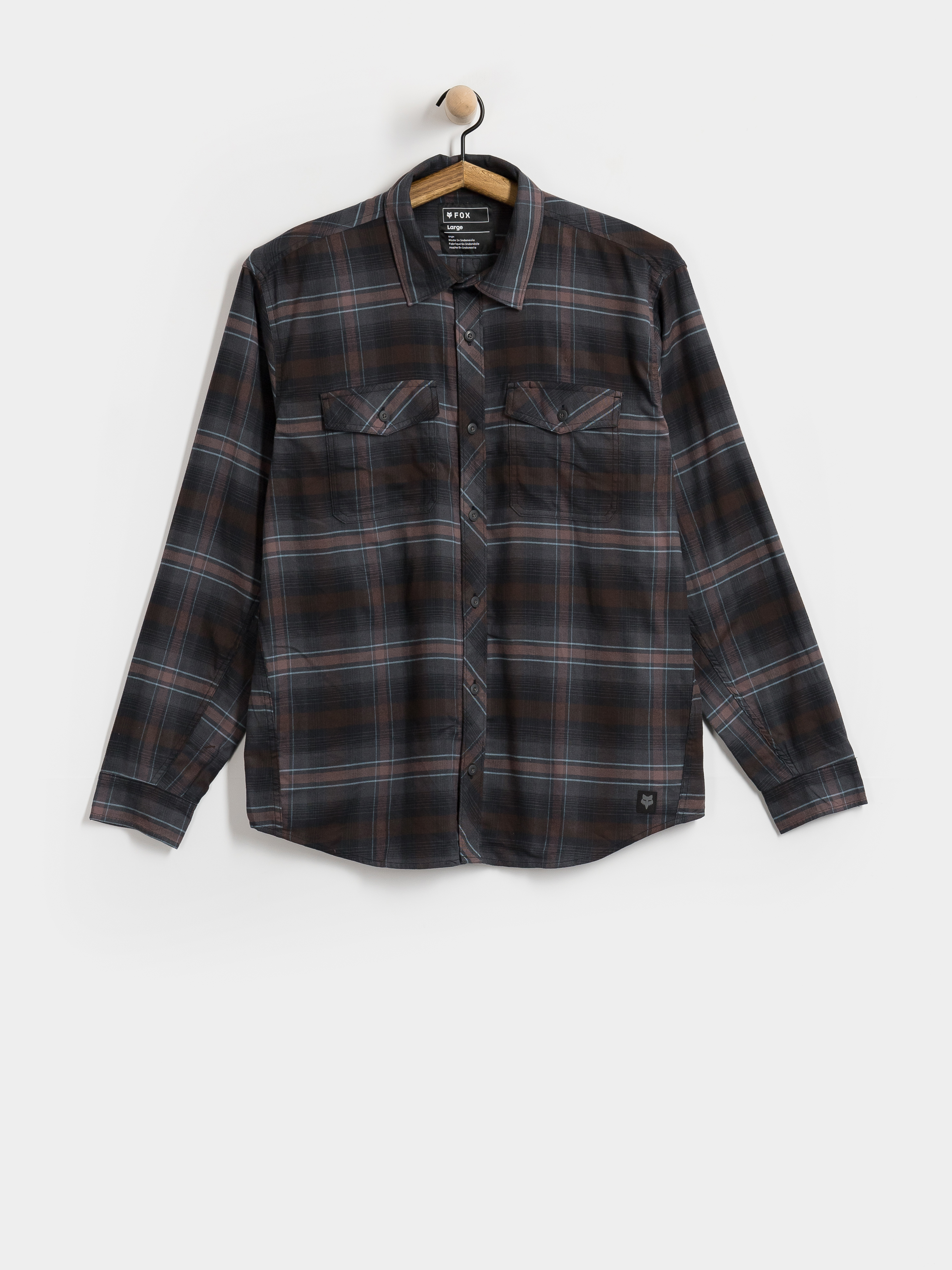 Kou0161eu013ea Fox Survivalist Stretch Flannel (black)