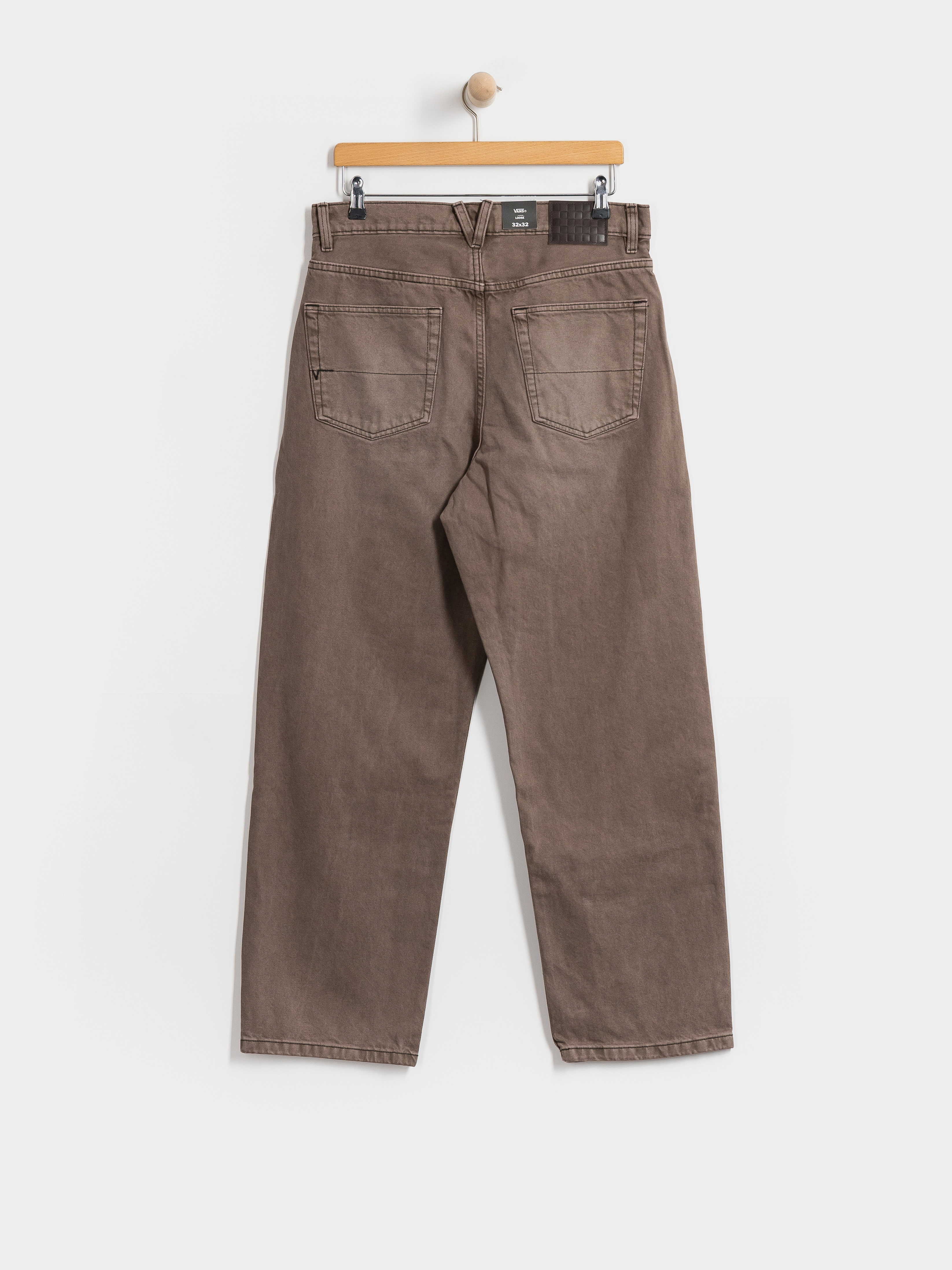 Nohavice Vans Check 5 Loose Denim (walnut)