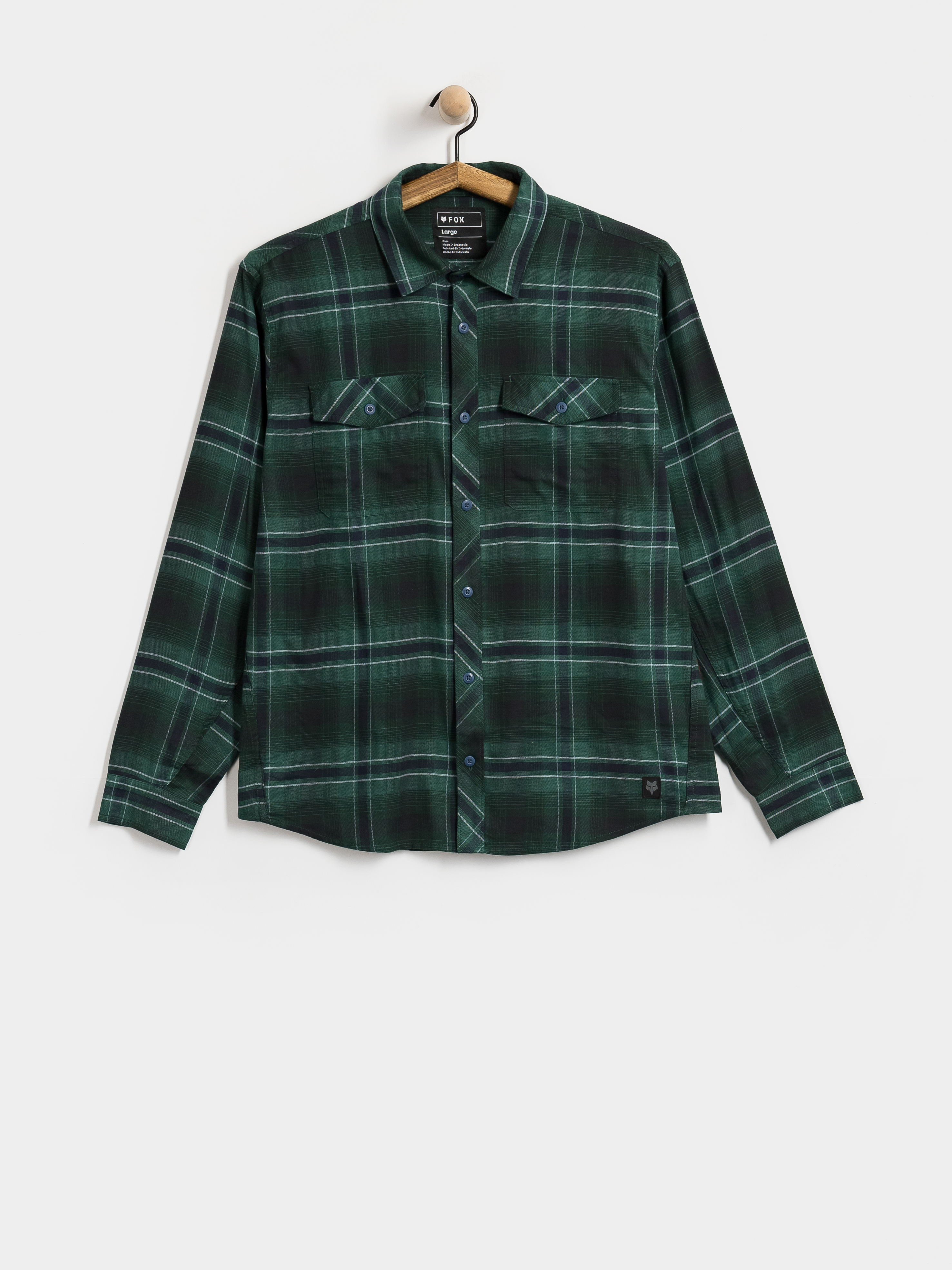 Kou0161eu013ea Fox Survivalist Stretch Flannel (dp fern)