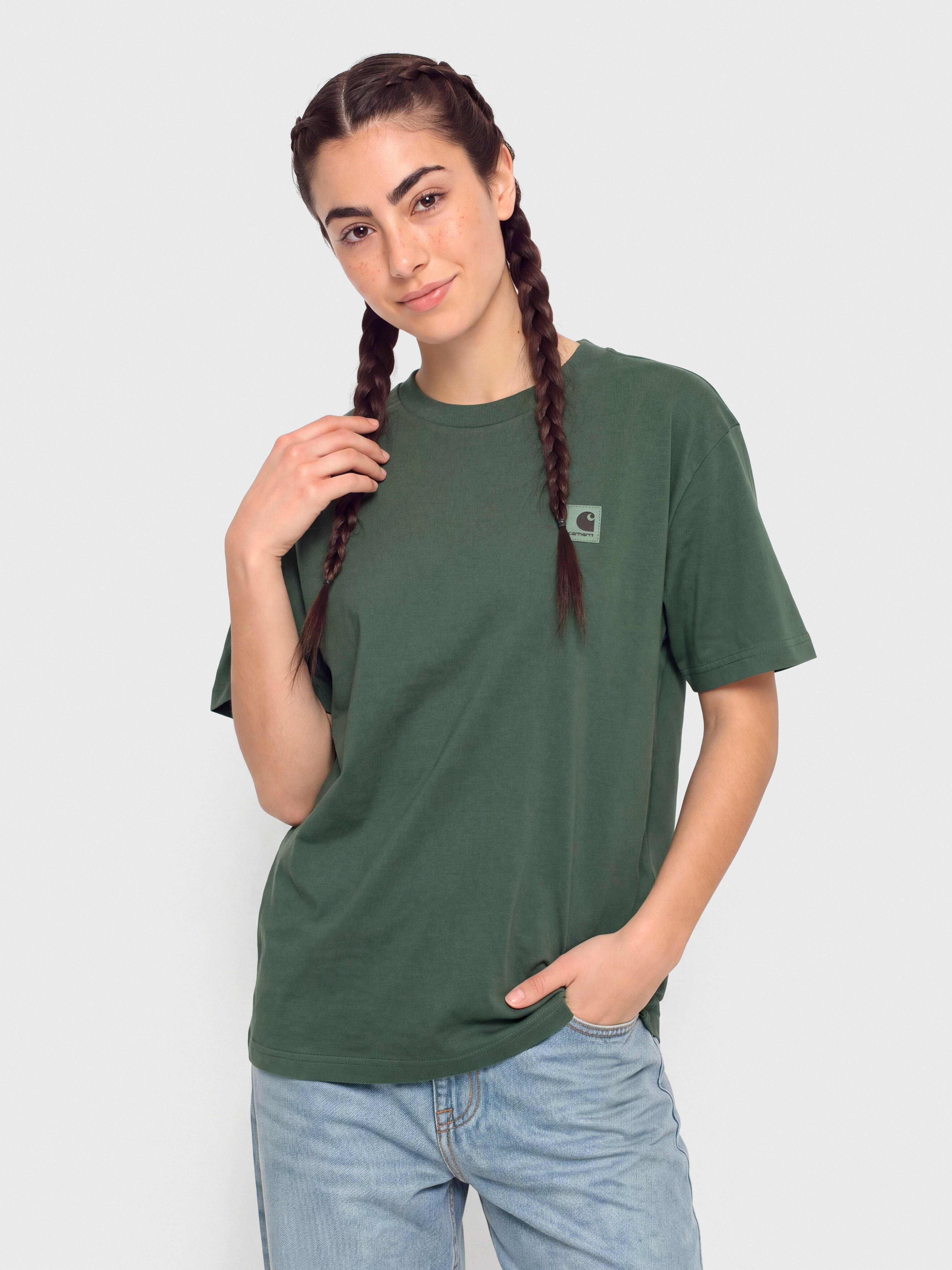 Triu010dko Carhartt WIP Nelson Wmn (dark scarab/garment dyed)