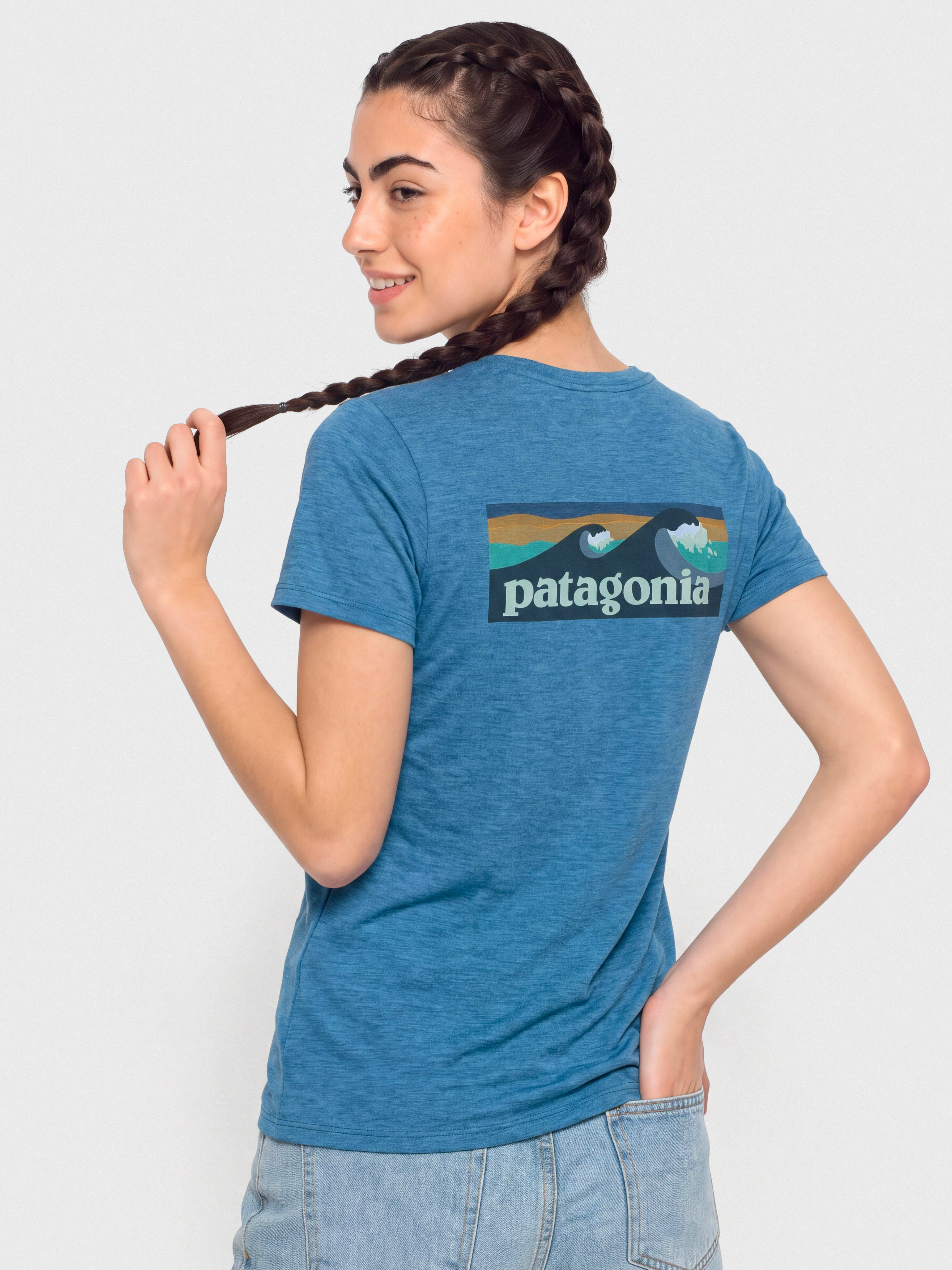 Triu010dko Patagonia Cap Cool Daily Boardshort Logo Wmn (aquatic blue light aquatic blue x dye)