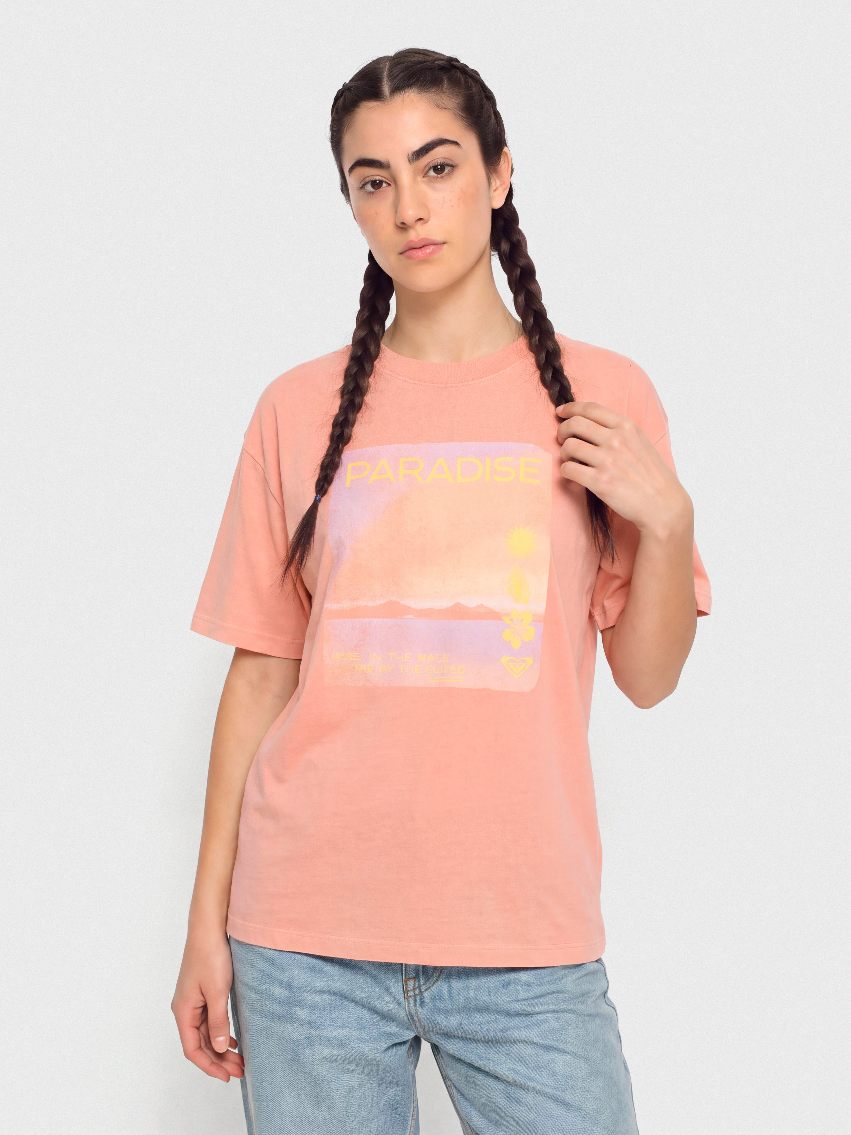 Tričko Roxy Talloversize Washed Wmn