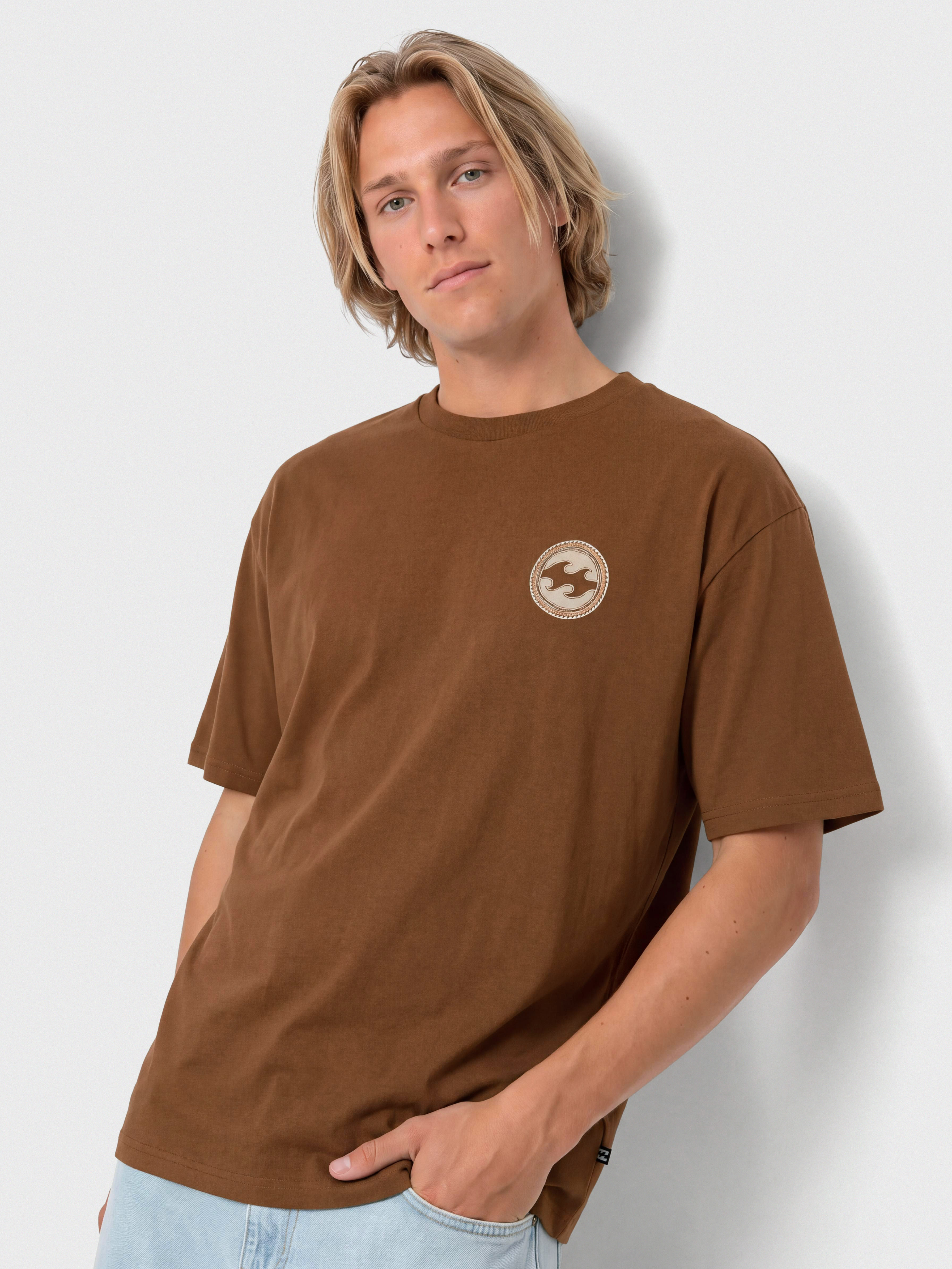 Tričko Billabong Crayon Wave (tortoise shell)