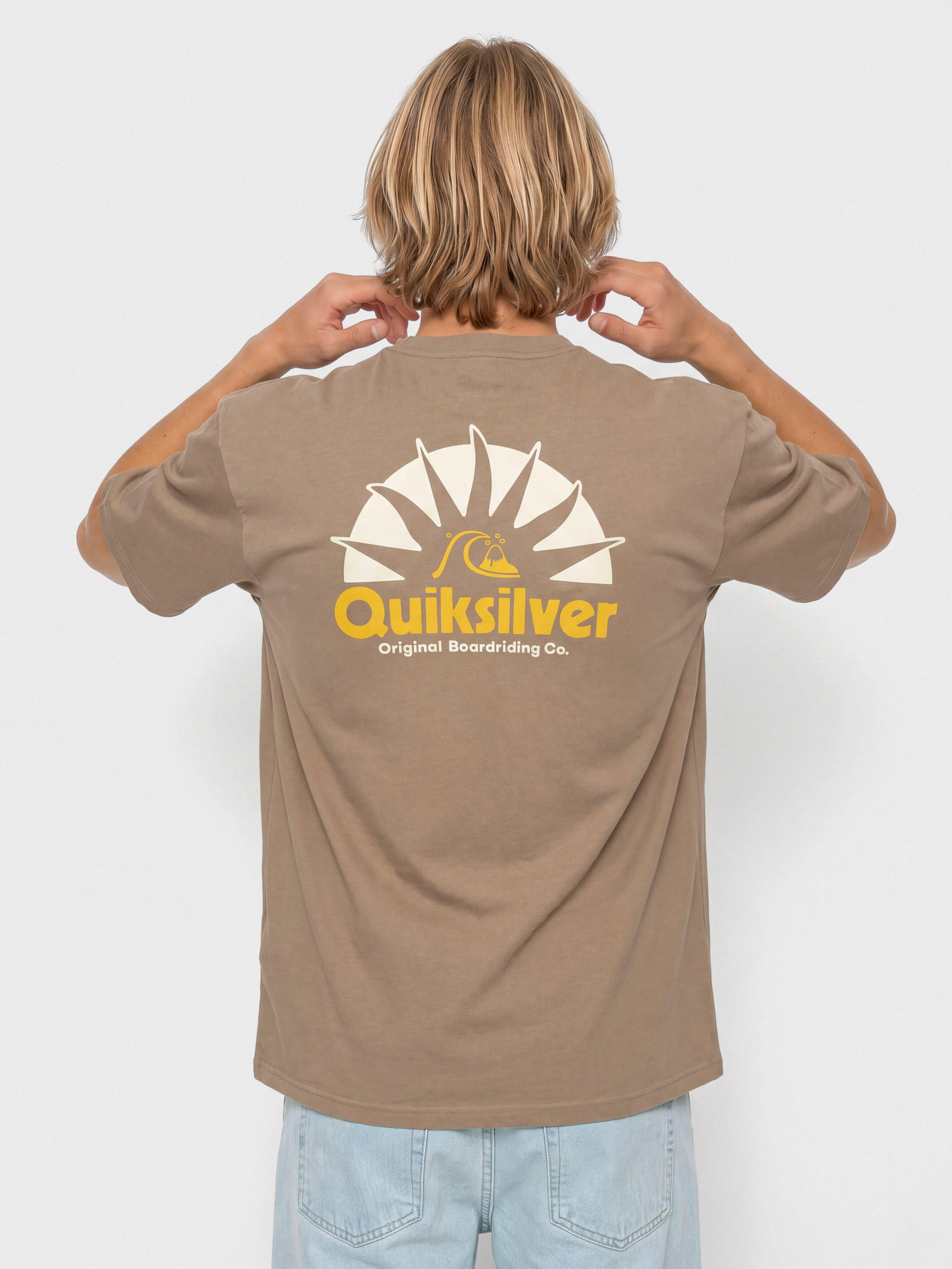 Tričko Quiksilver Evo Rays (pine bark)