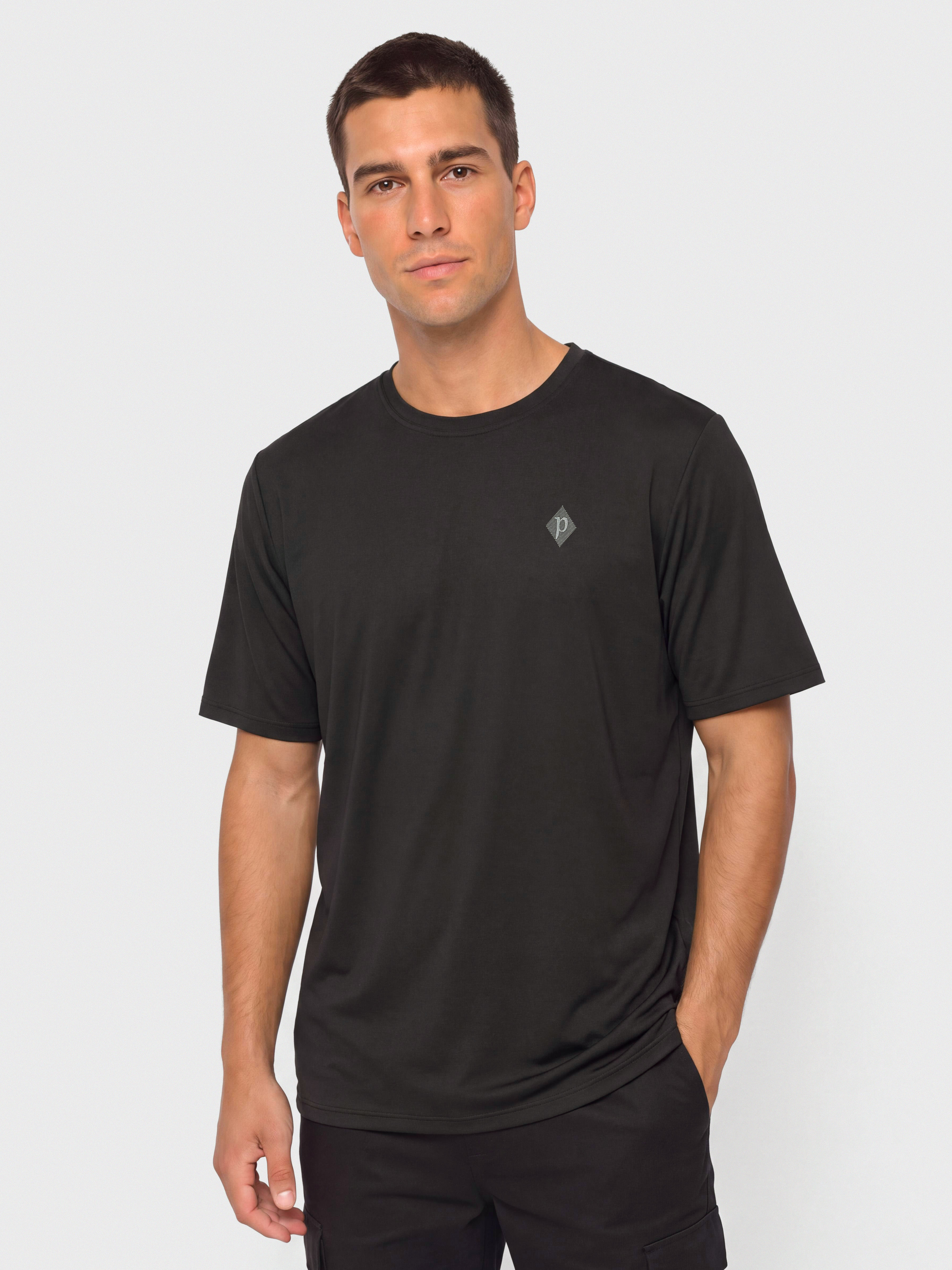 Tričko Patagonia Cap Cool Daily Hut Tripper (black)
