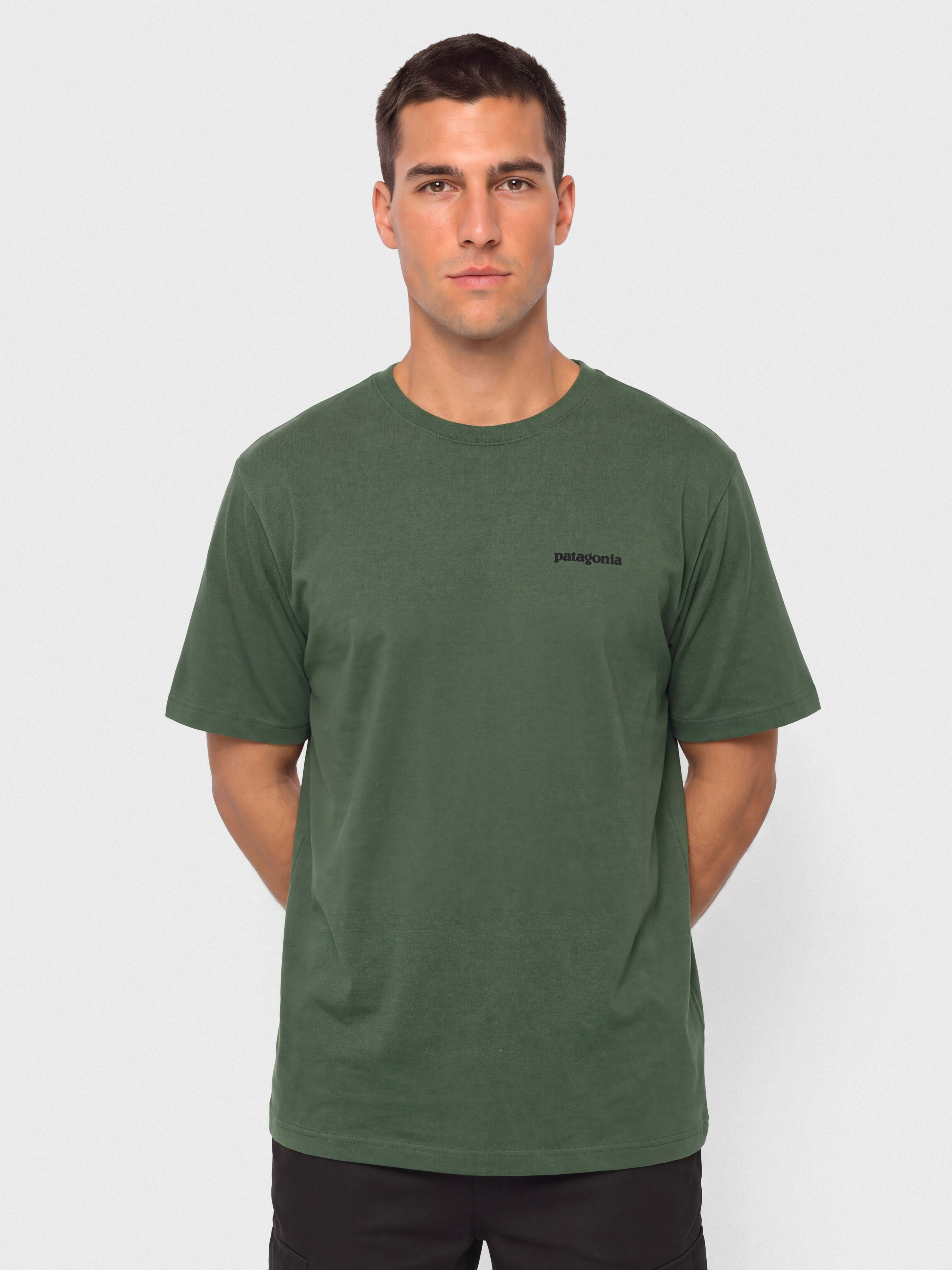 Tričko Patagonia P 6 Logo (canopy green)