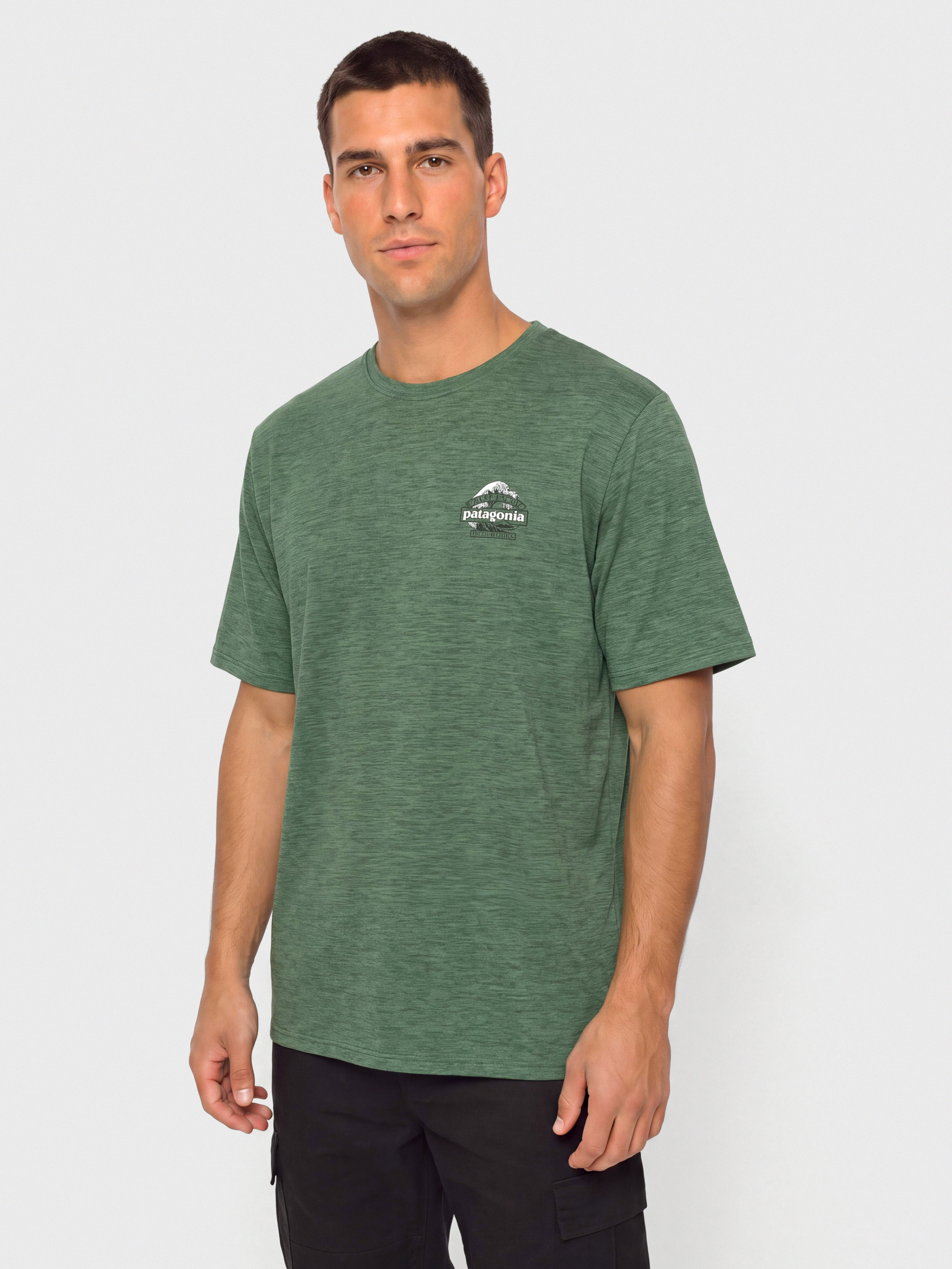 Triu010dko Patagonia Cap Cool Daily Great Waves (canopy green light canopy green x dye)