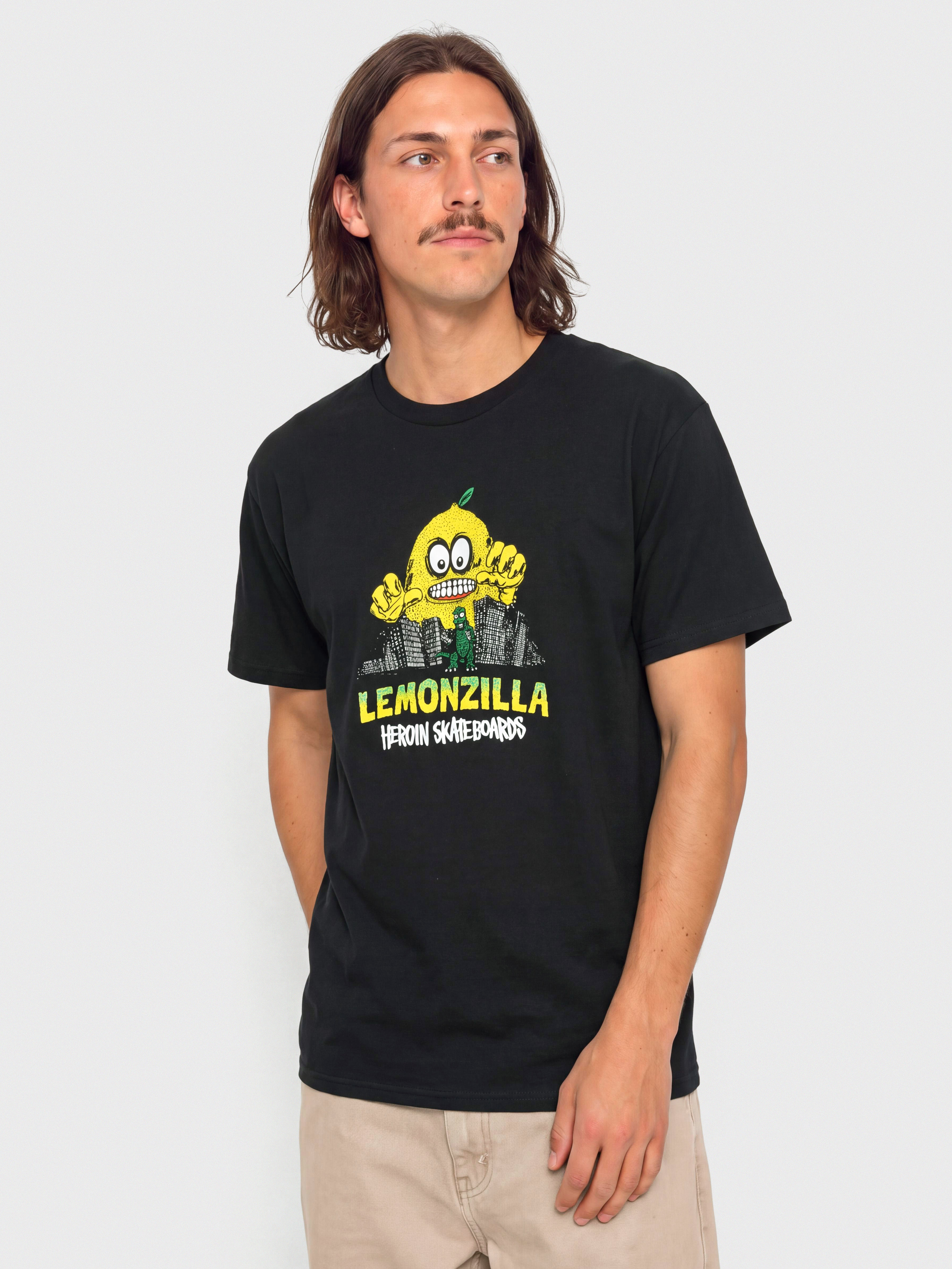 Tričko Heroin Lemonzilla (black)