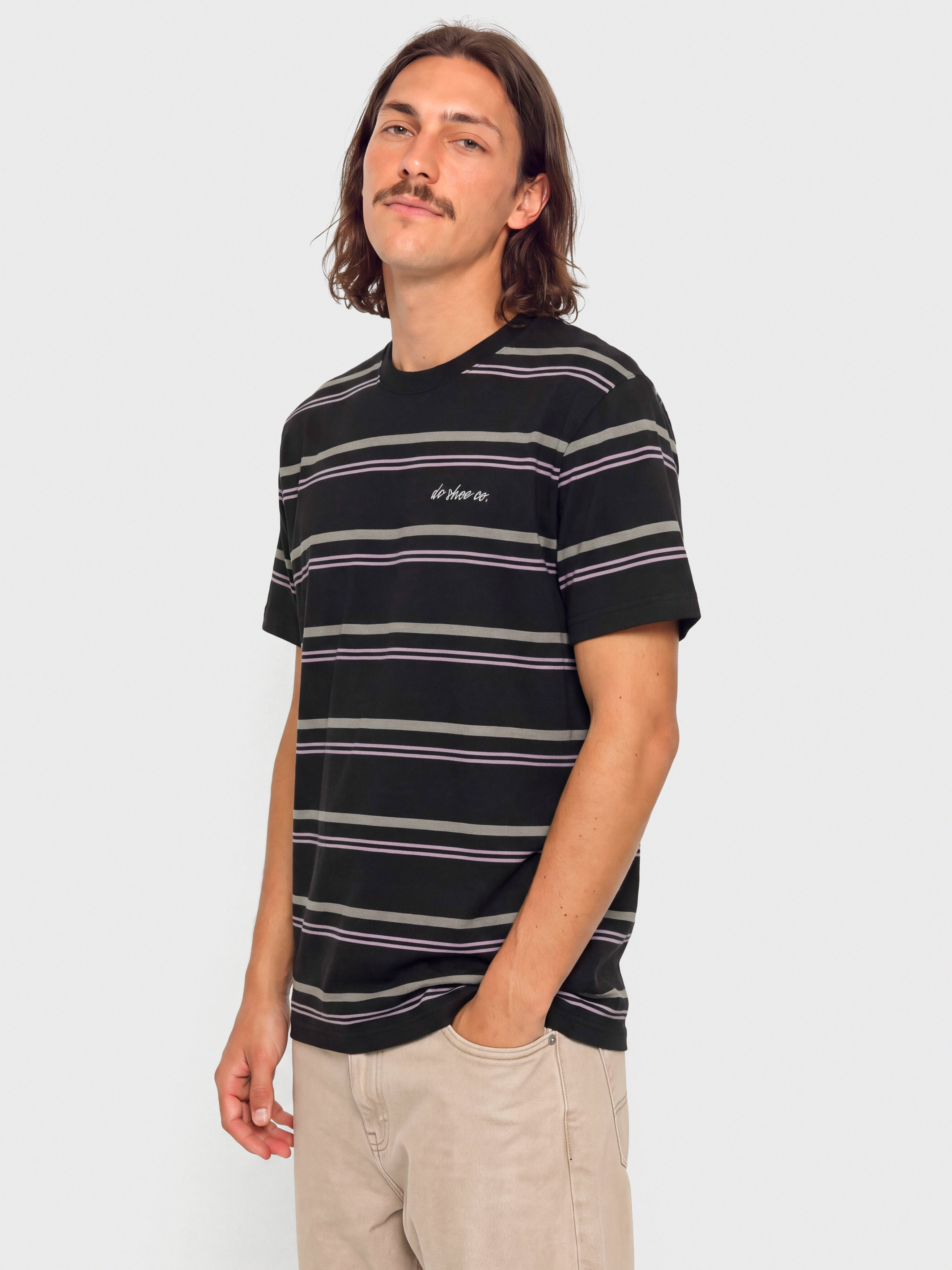 Tričko DC Sheriff Stripe (black)