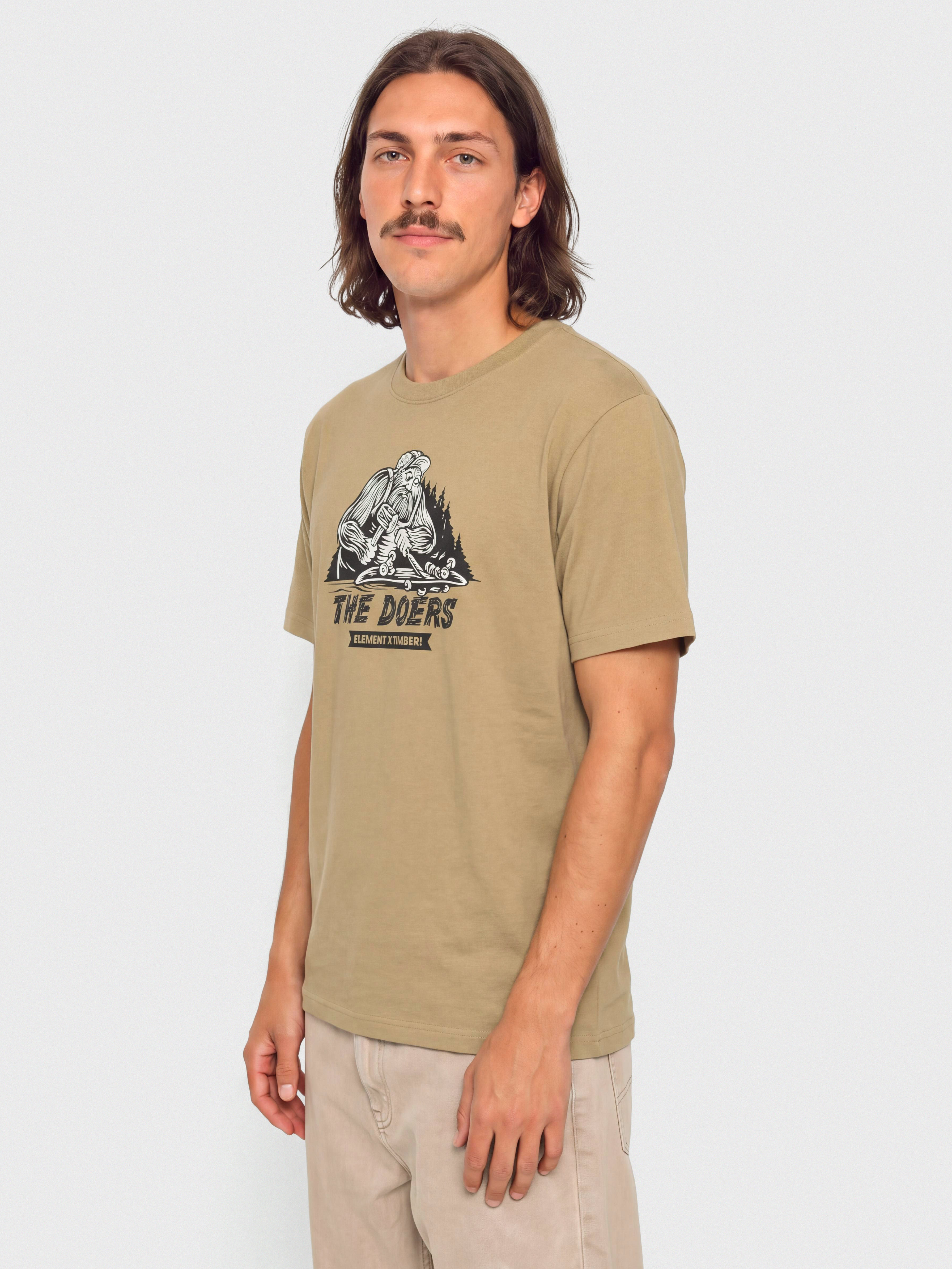 Tričko Element Timber Shaper (khaki)
