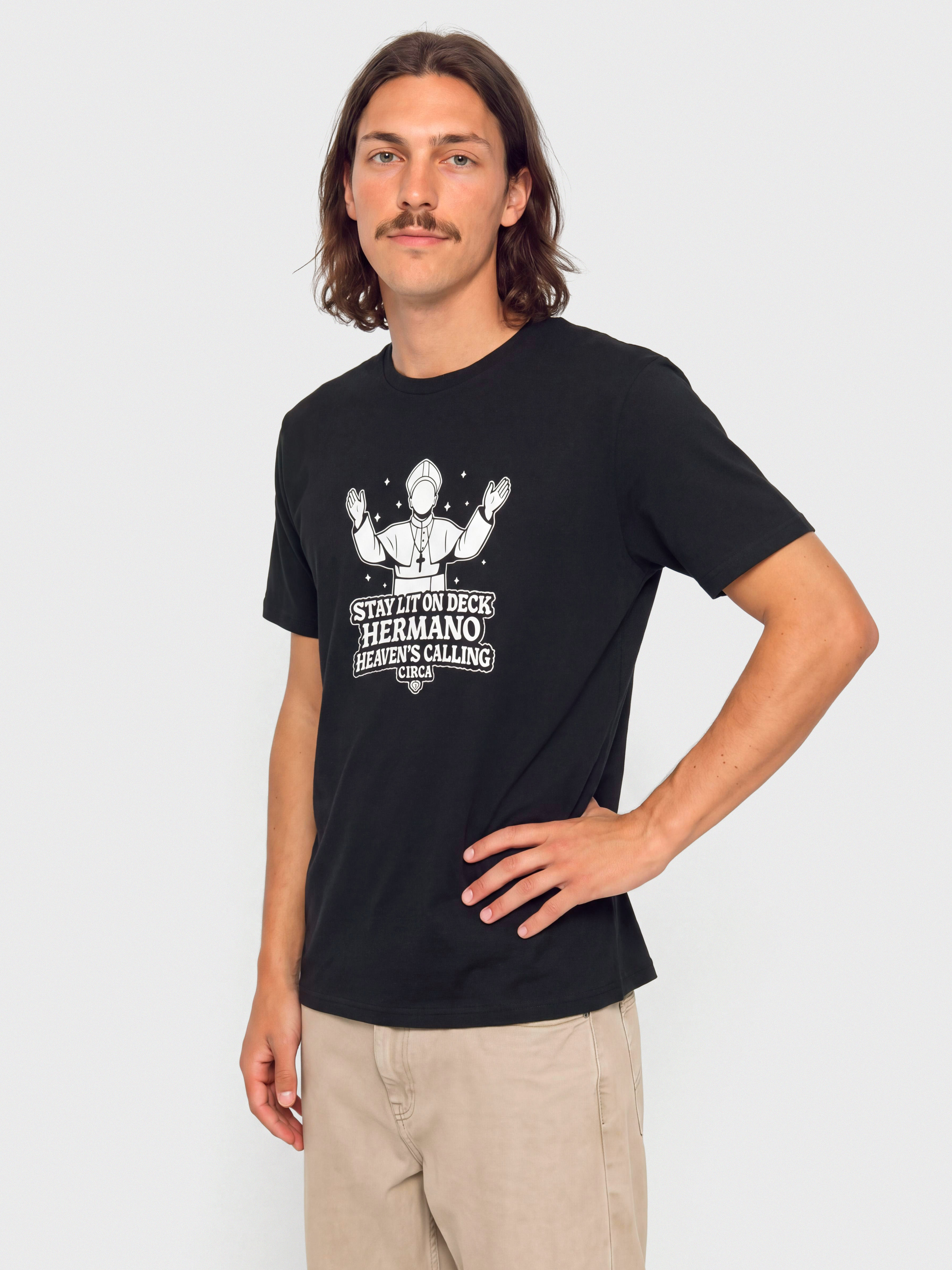 Tričko Circa Puro Vibe (black)