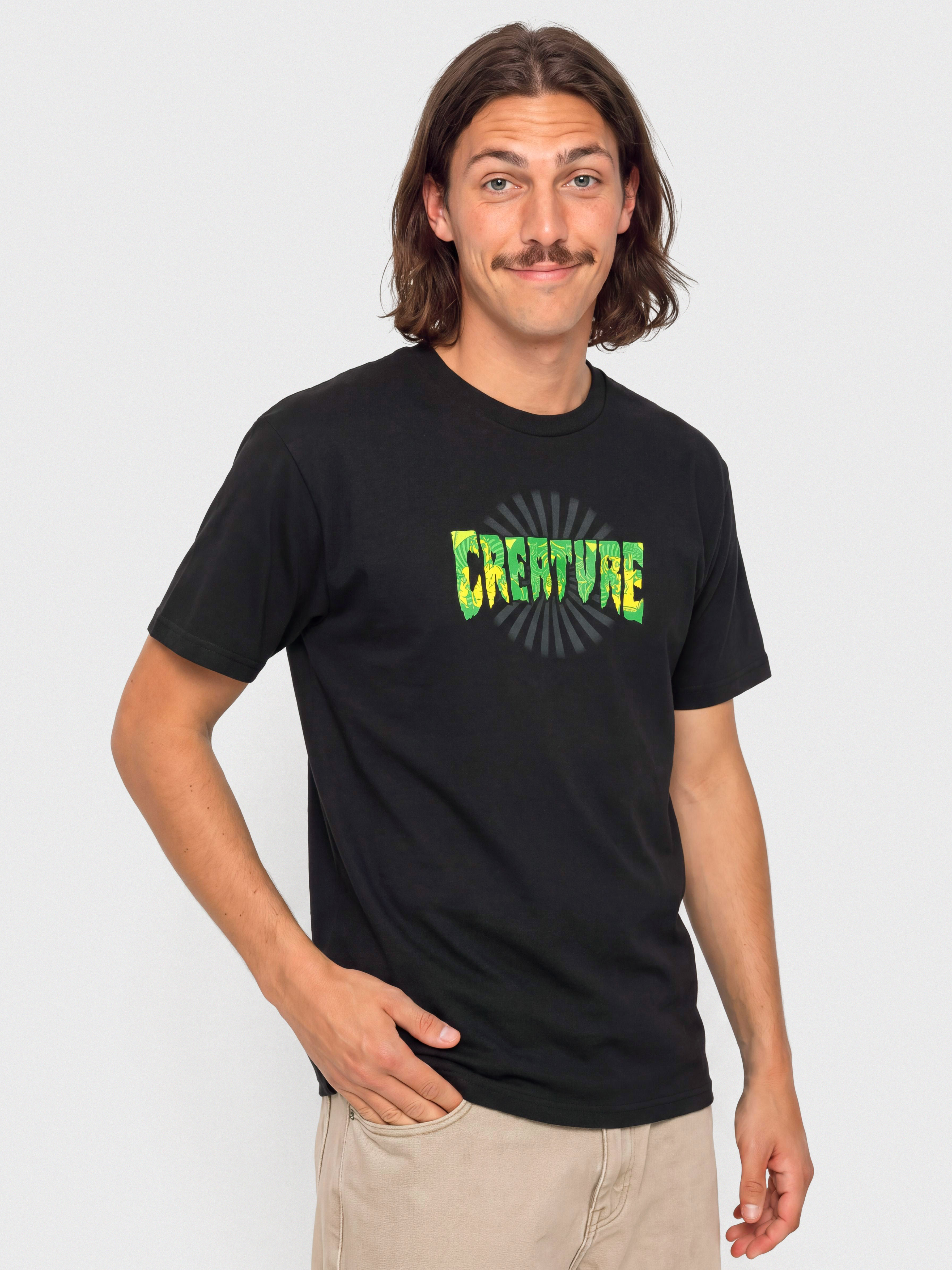 Tričko Creature Sideshow Logo (black)