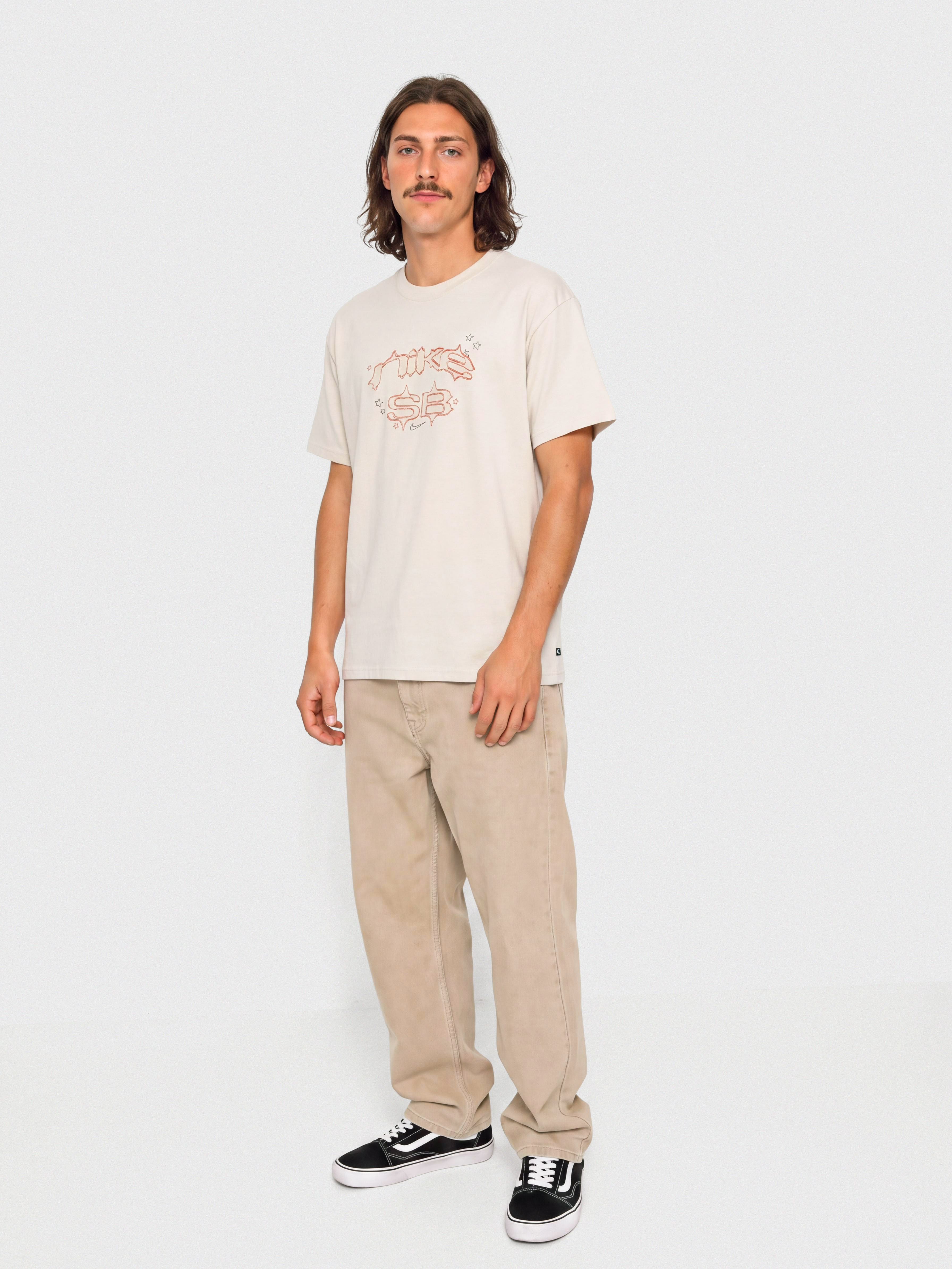 Tričko Nike SB Goth (lt orewood brn)