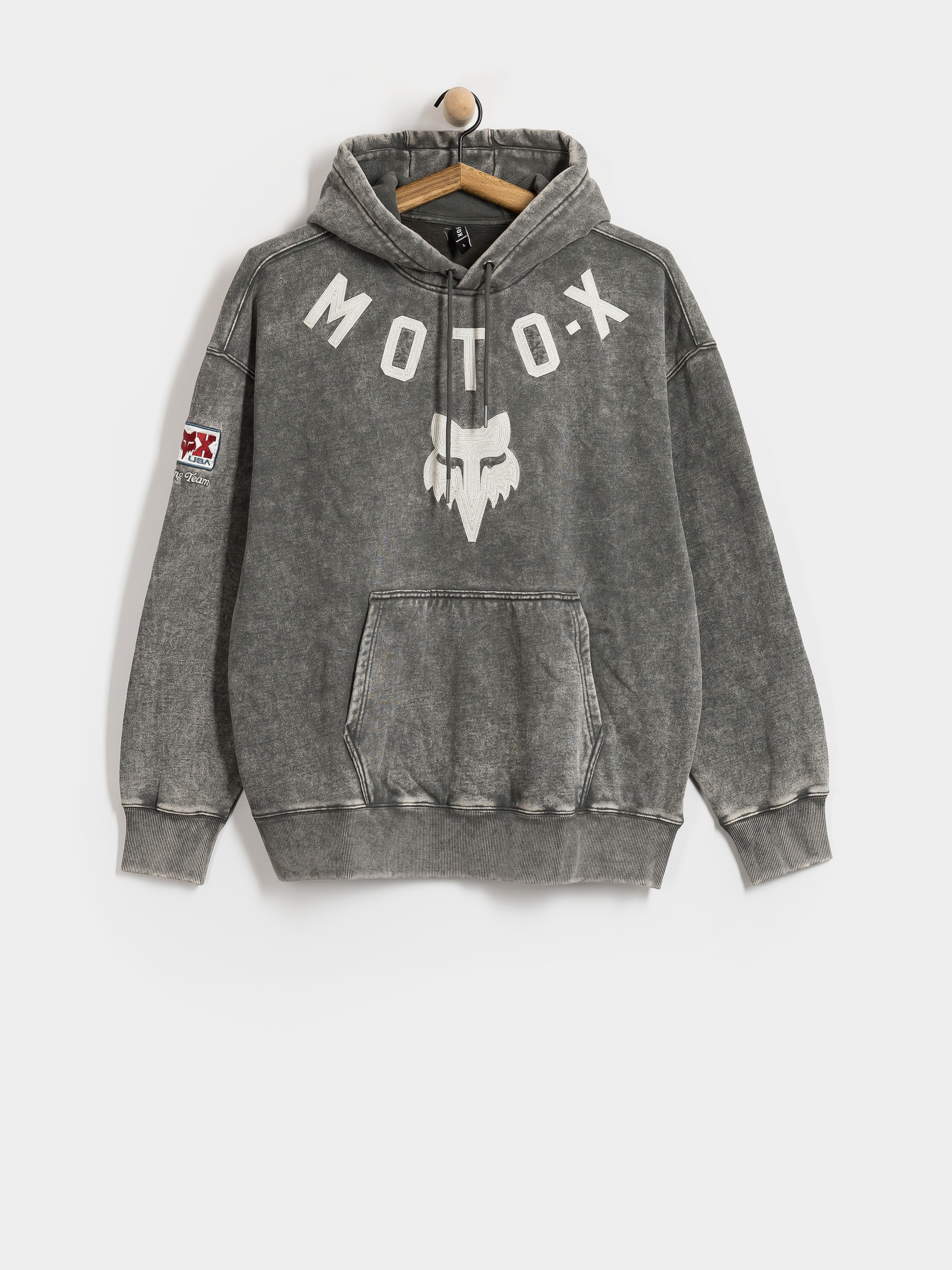 Mikina s kapucňou Fox Moto X Heavyweight HD (dark shadow)