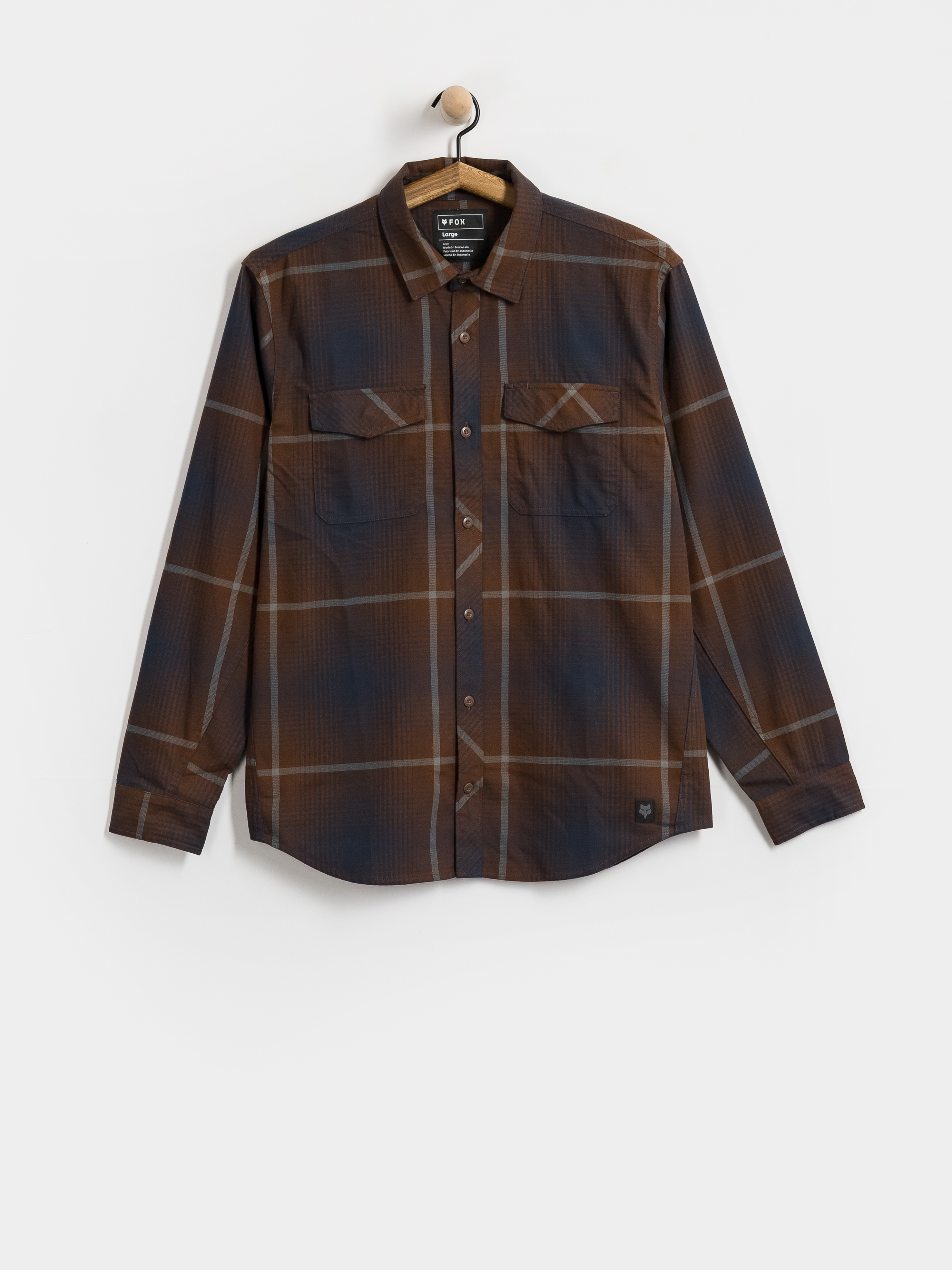 Košeľa Fox Survivalist Fire Flannel (dark brown)