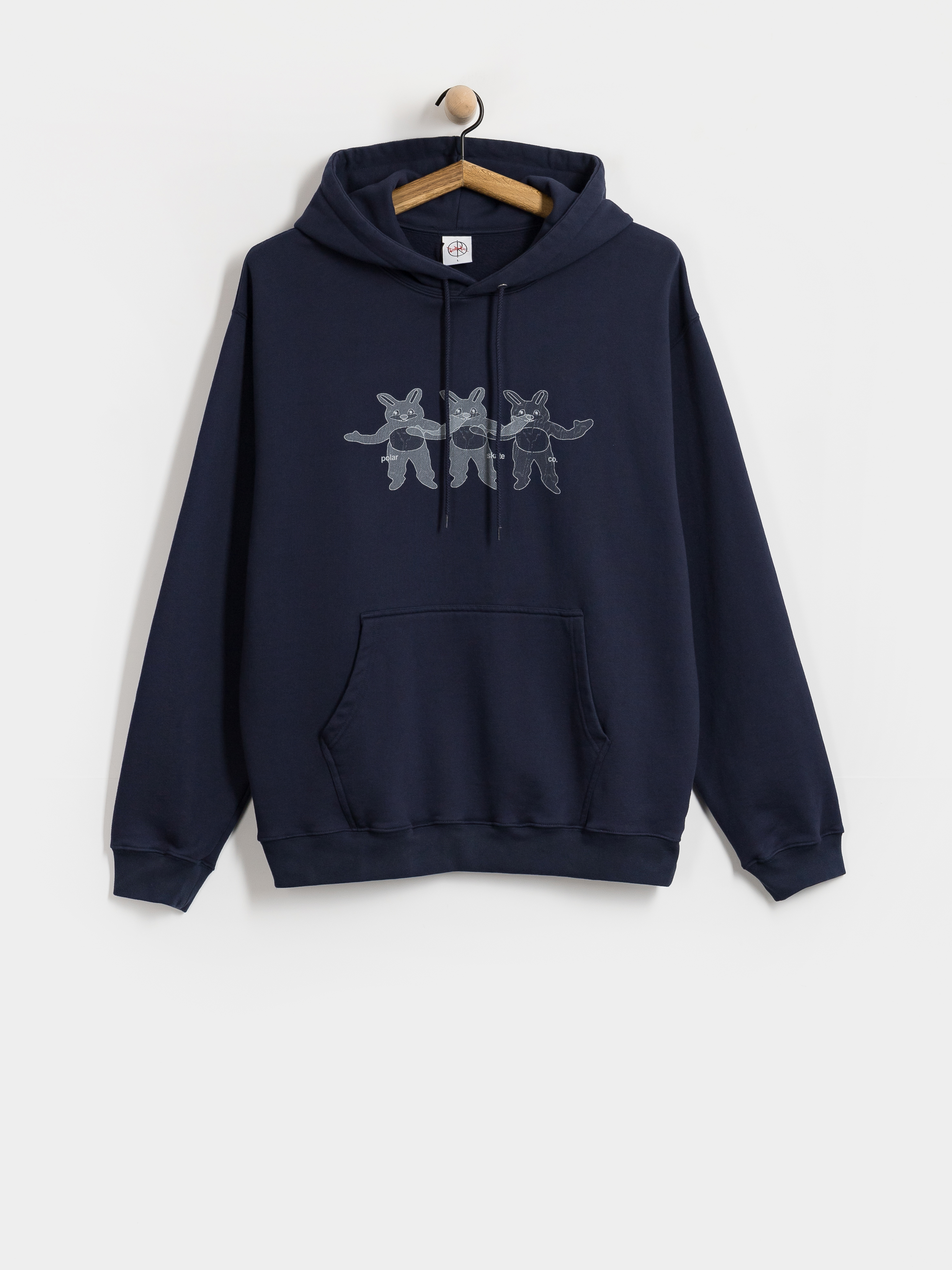 Mikina s kapucňou Polar Skate Different In The End HD (rich navy)