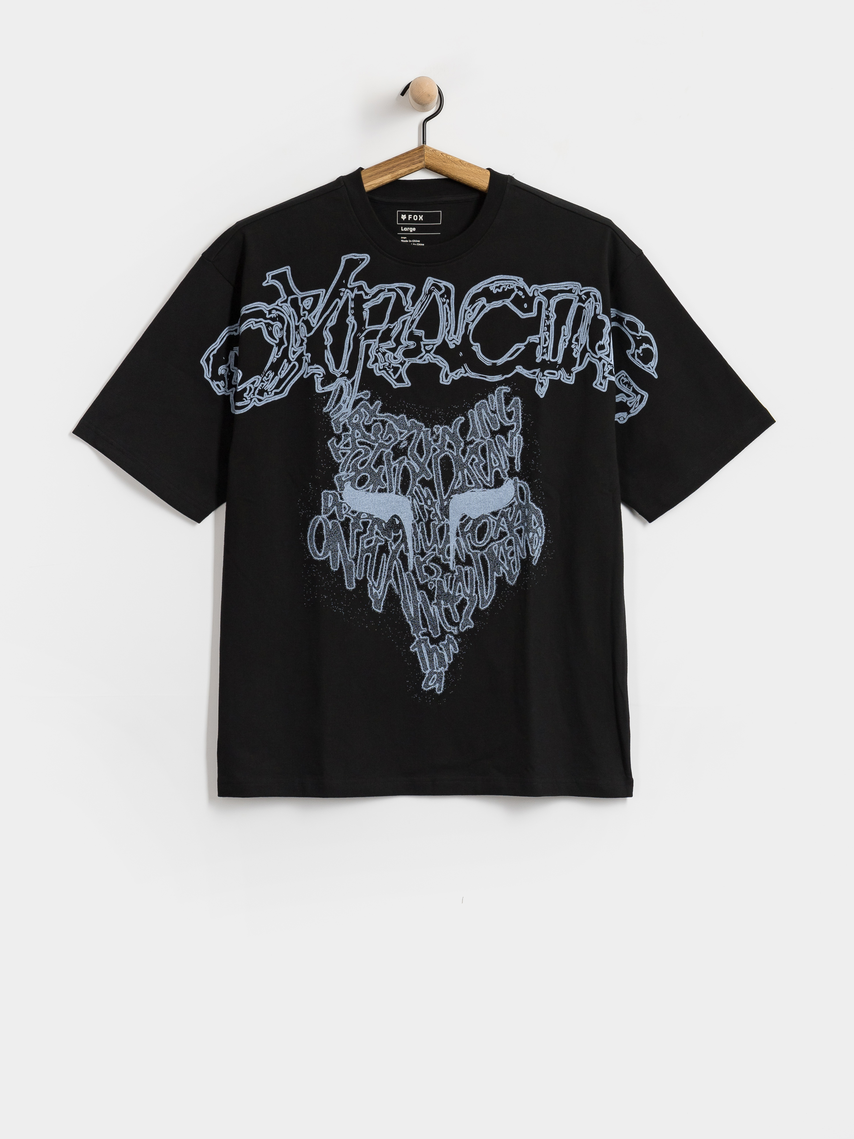Tričko Fox Abyss Heavyweight (black)