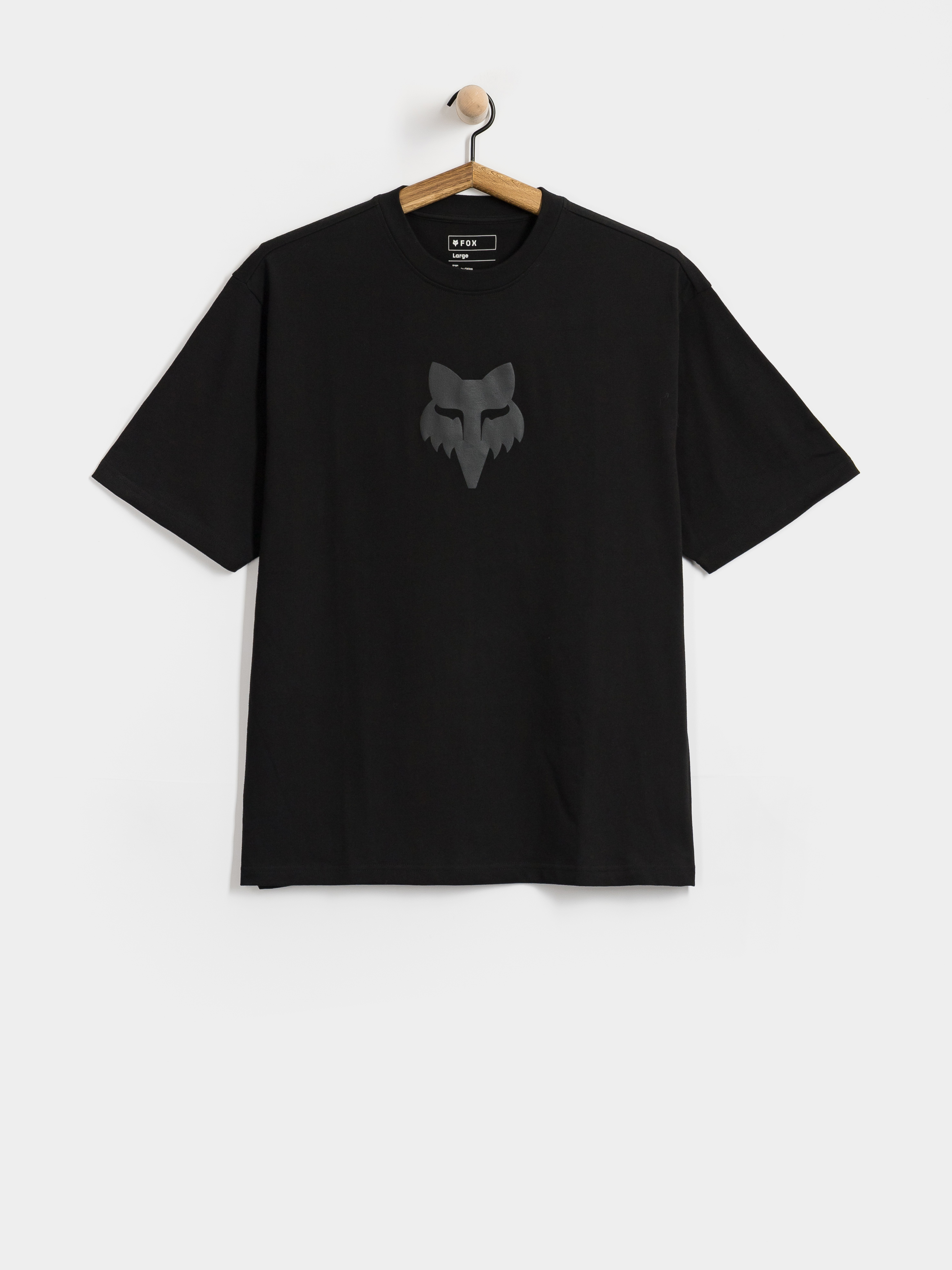 Tričko Fox Fox Head Heavyweight (black)