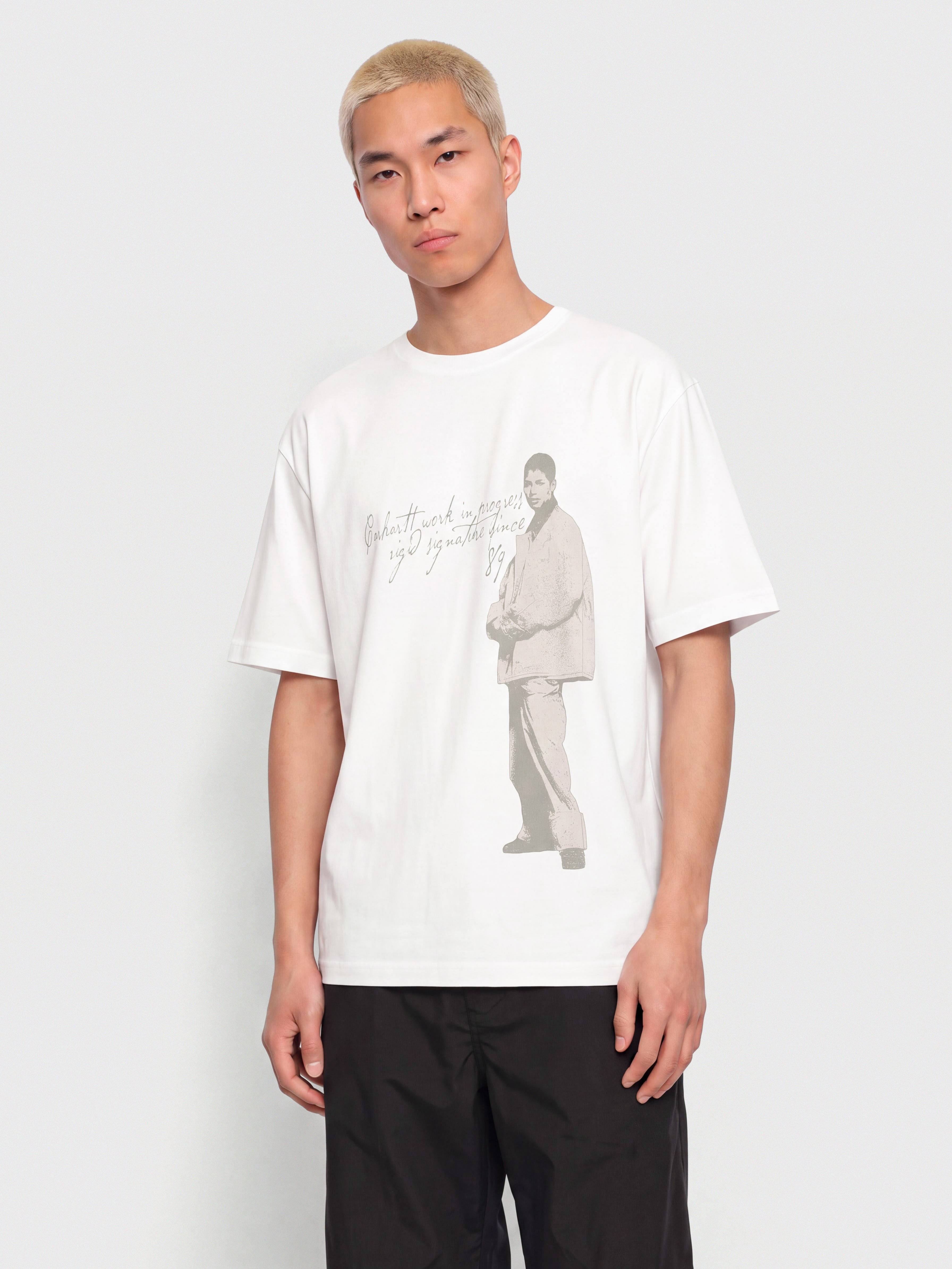 Tričko Carhartt WIP Archive 95 (white)