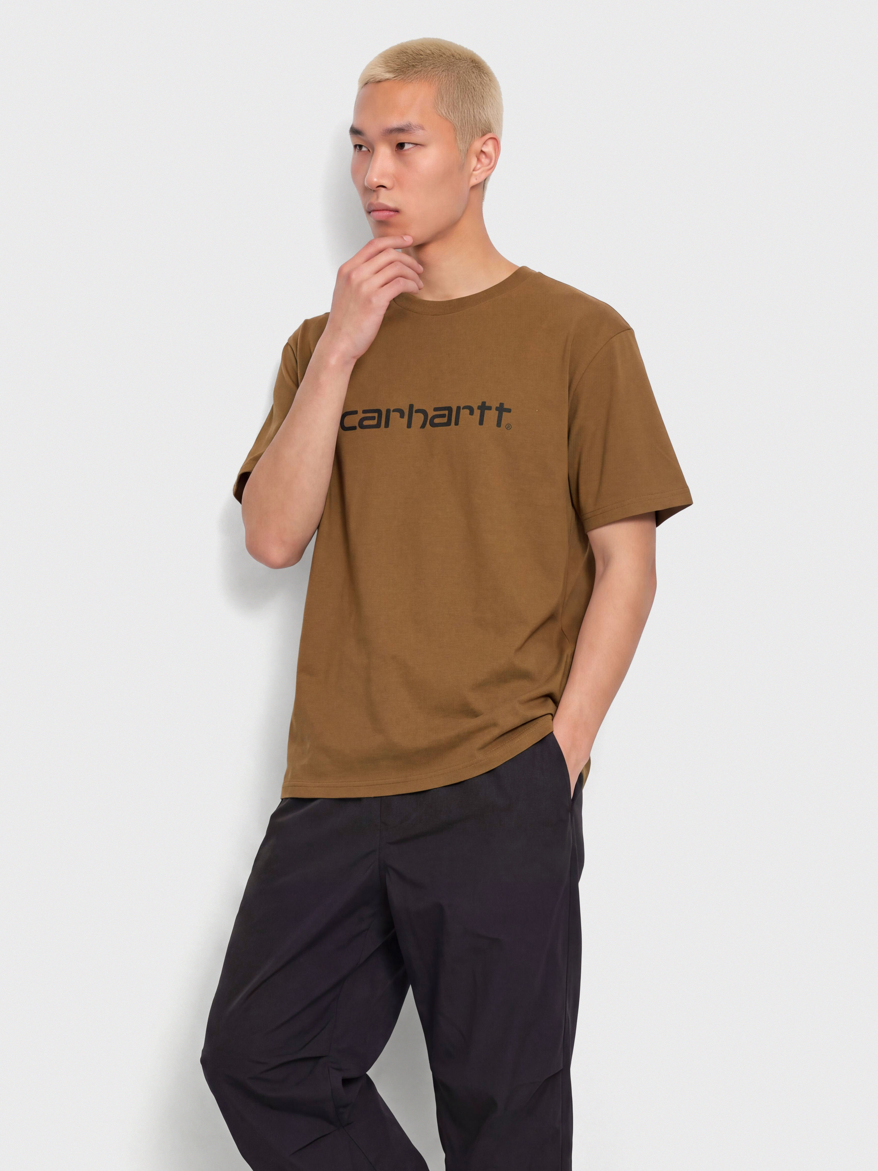 Triu010dko Carhartt WIP Script (wip h brown/black)