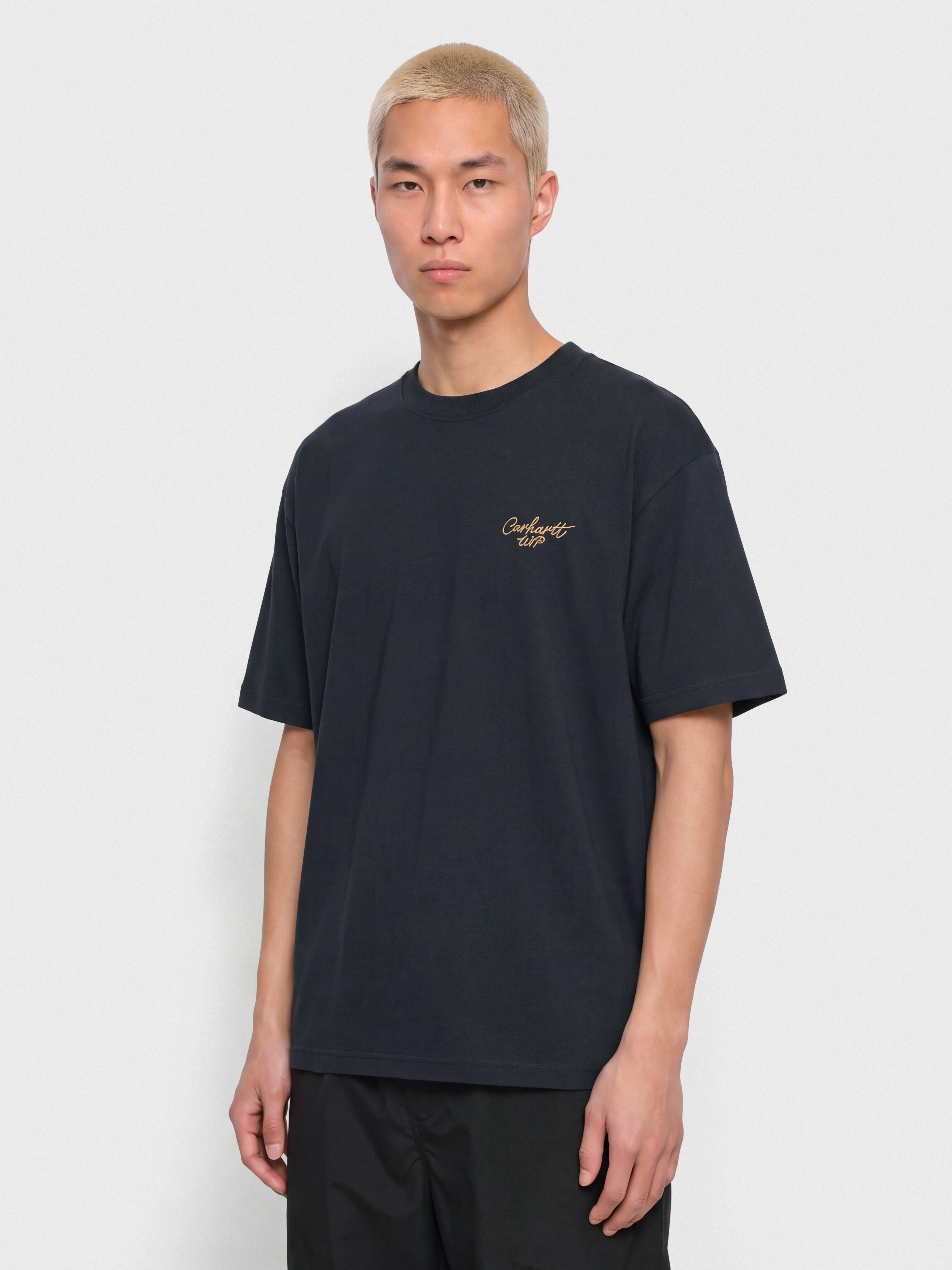 Triu010dko Carhartt WIP Signature Script (dark navy/wip dusty h)