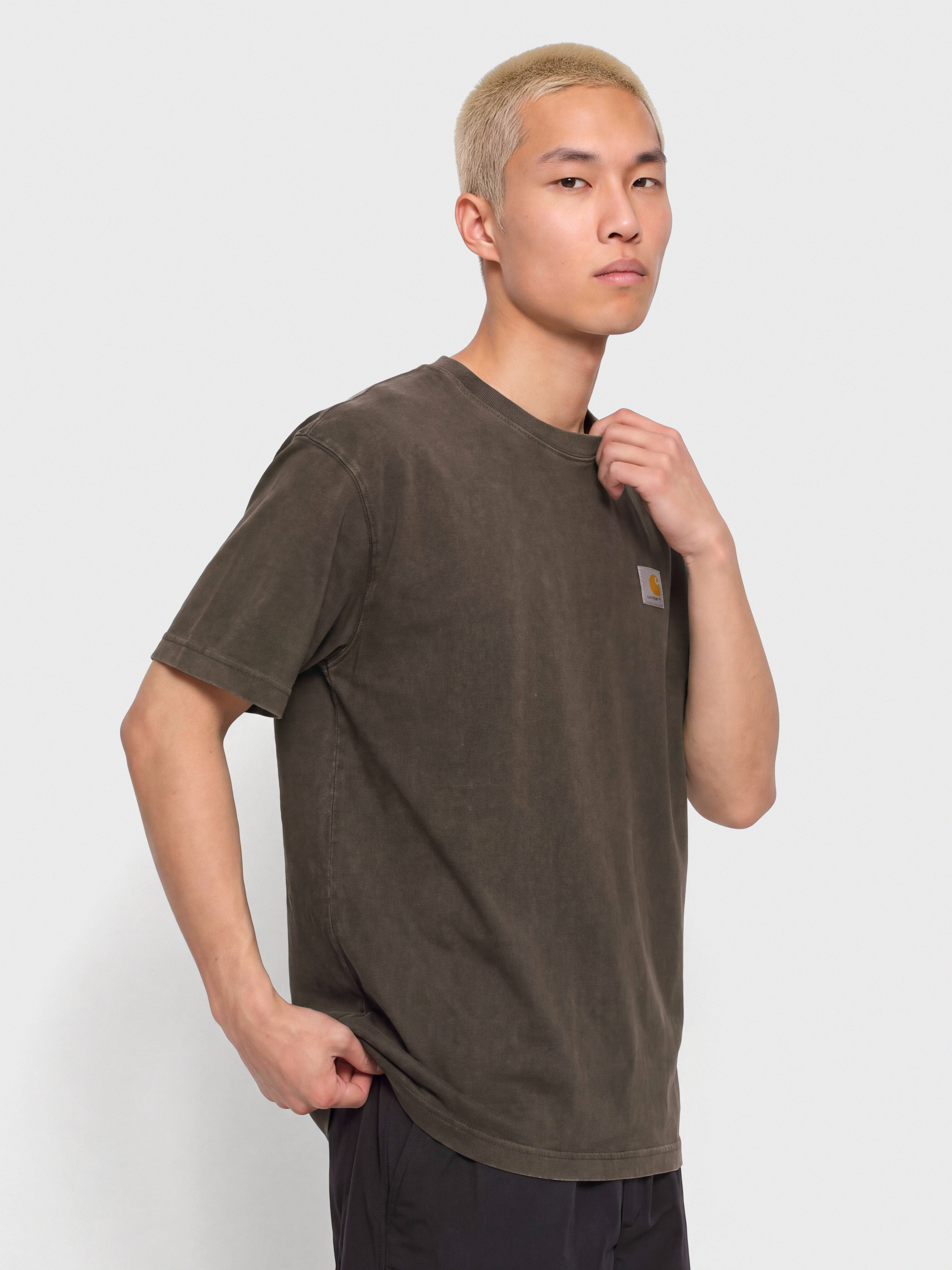 Tričko Carhartt WIP Vista (tobacco/garment dyed)
