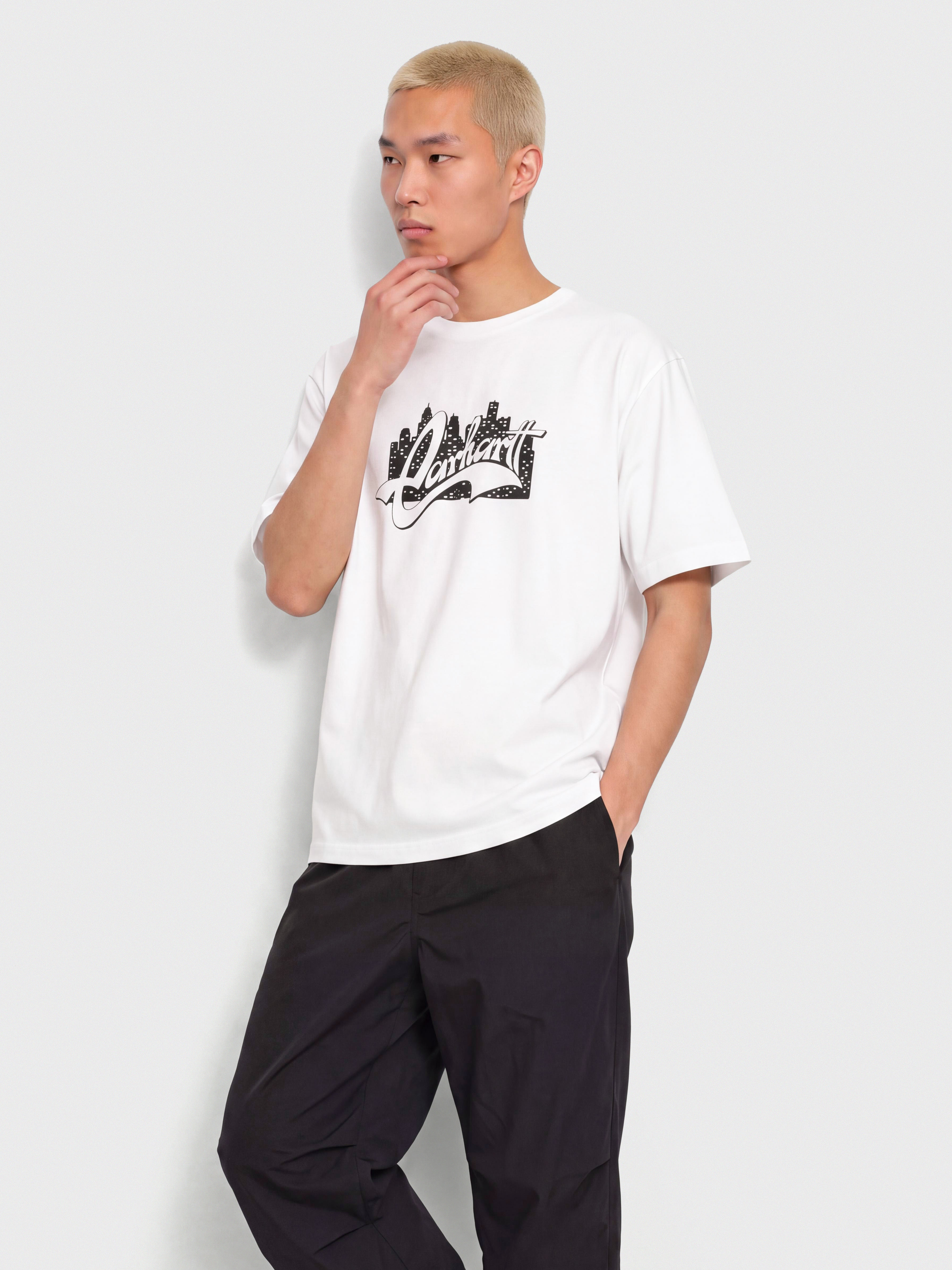 Tričko Carhartt WIP Boogie Night (white)