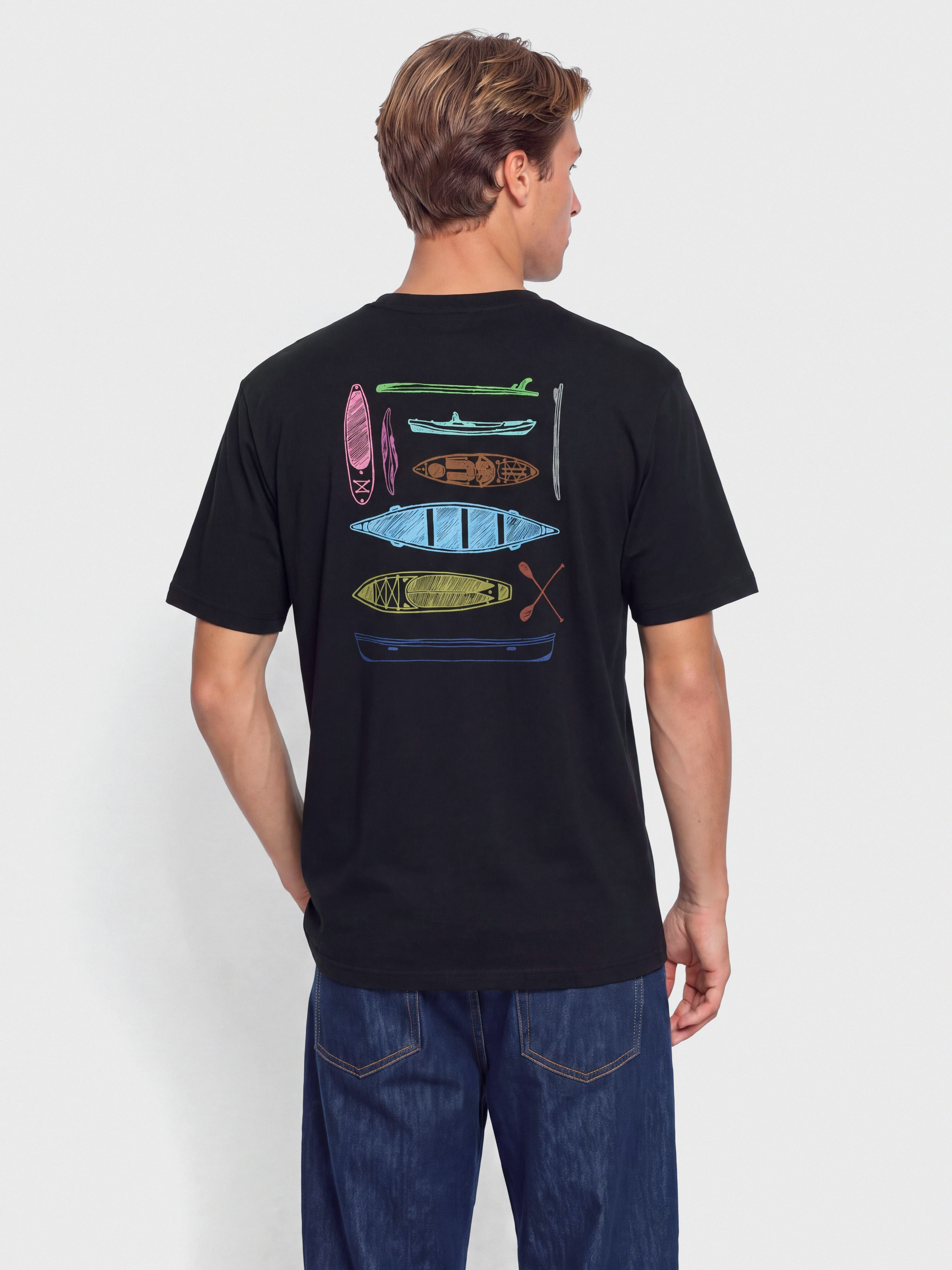 Tričko Kavu Paddle Out (black)