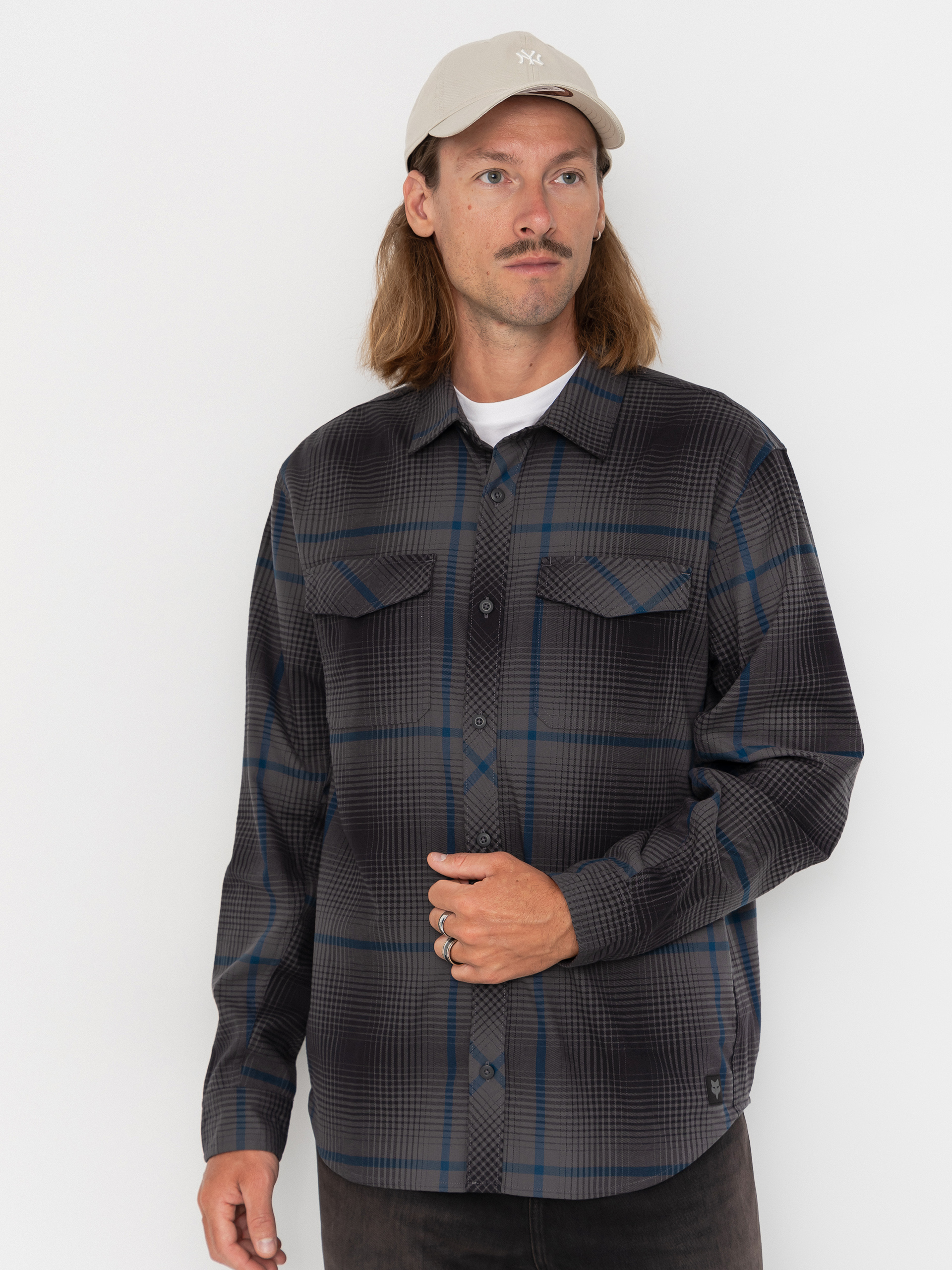 Košeľa Fox Survivalist Fire Flannel (dark shadow)