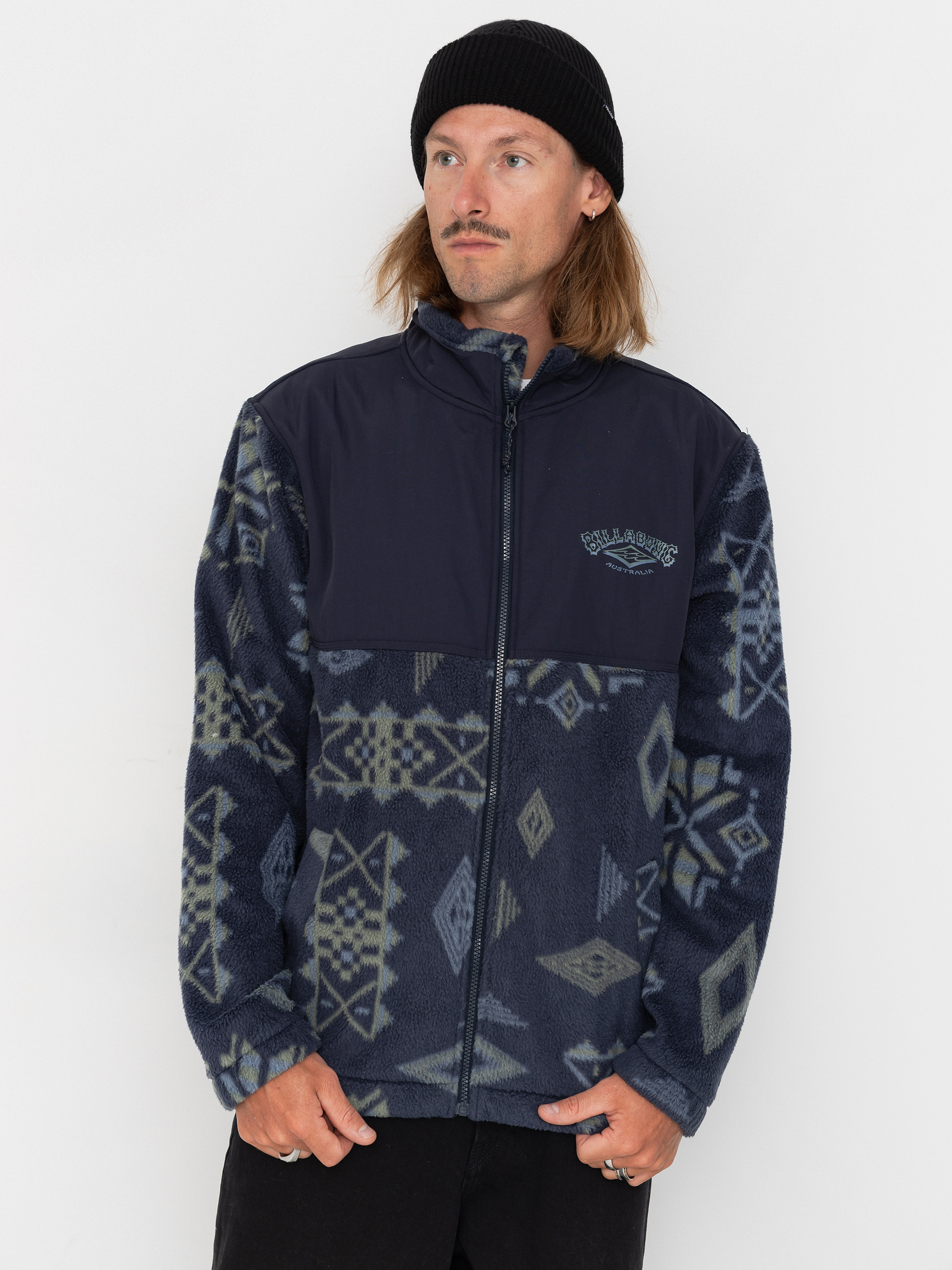 Flísová mikina Billabong Boundary Re Issue (navy)