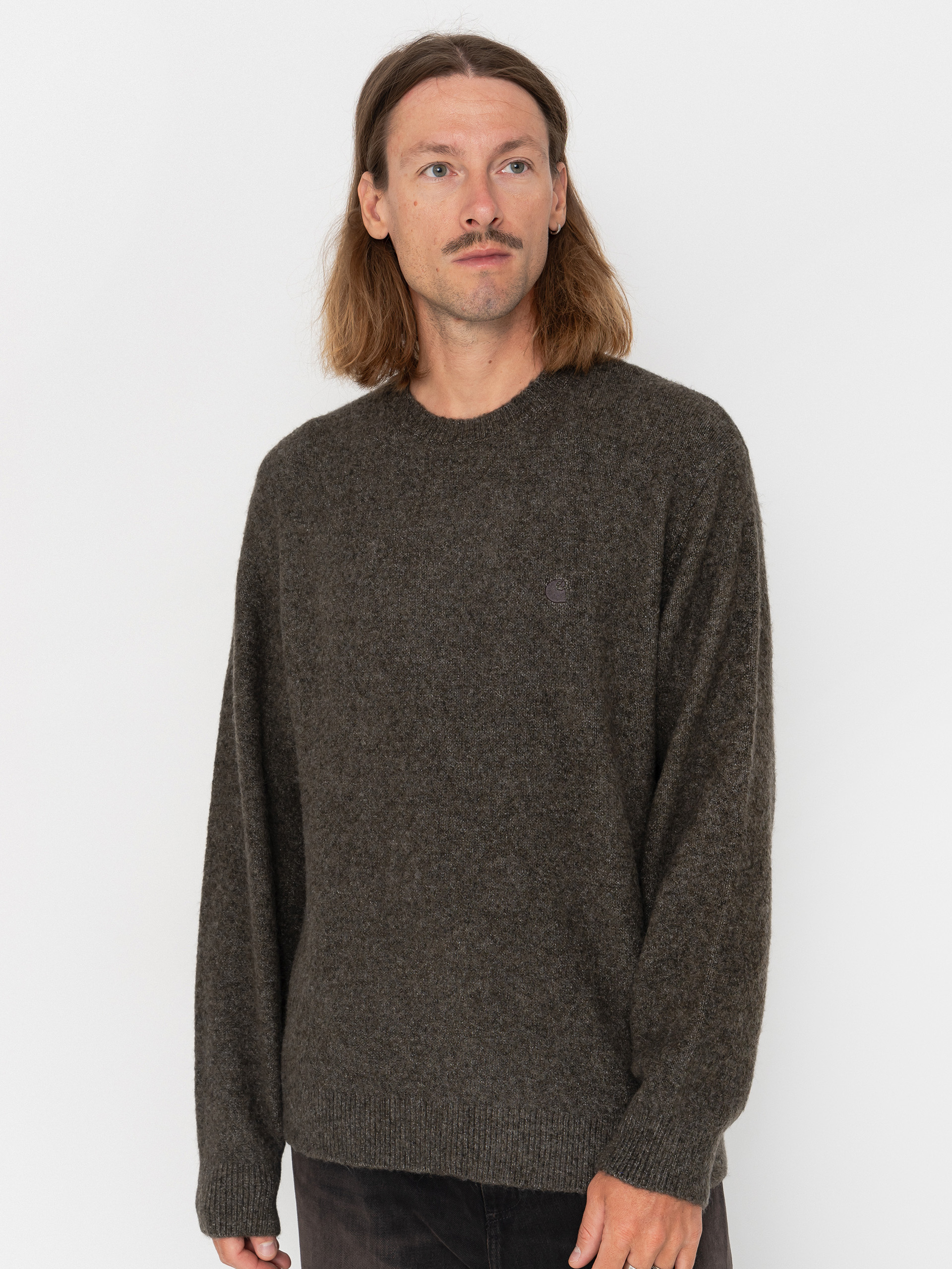 Sveter Carhartt WIP Curtis (tangled shungite)